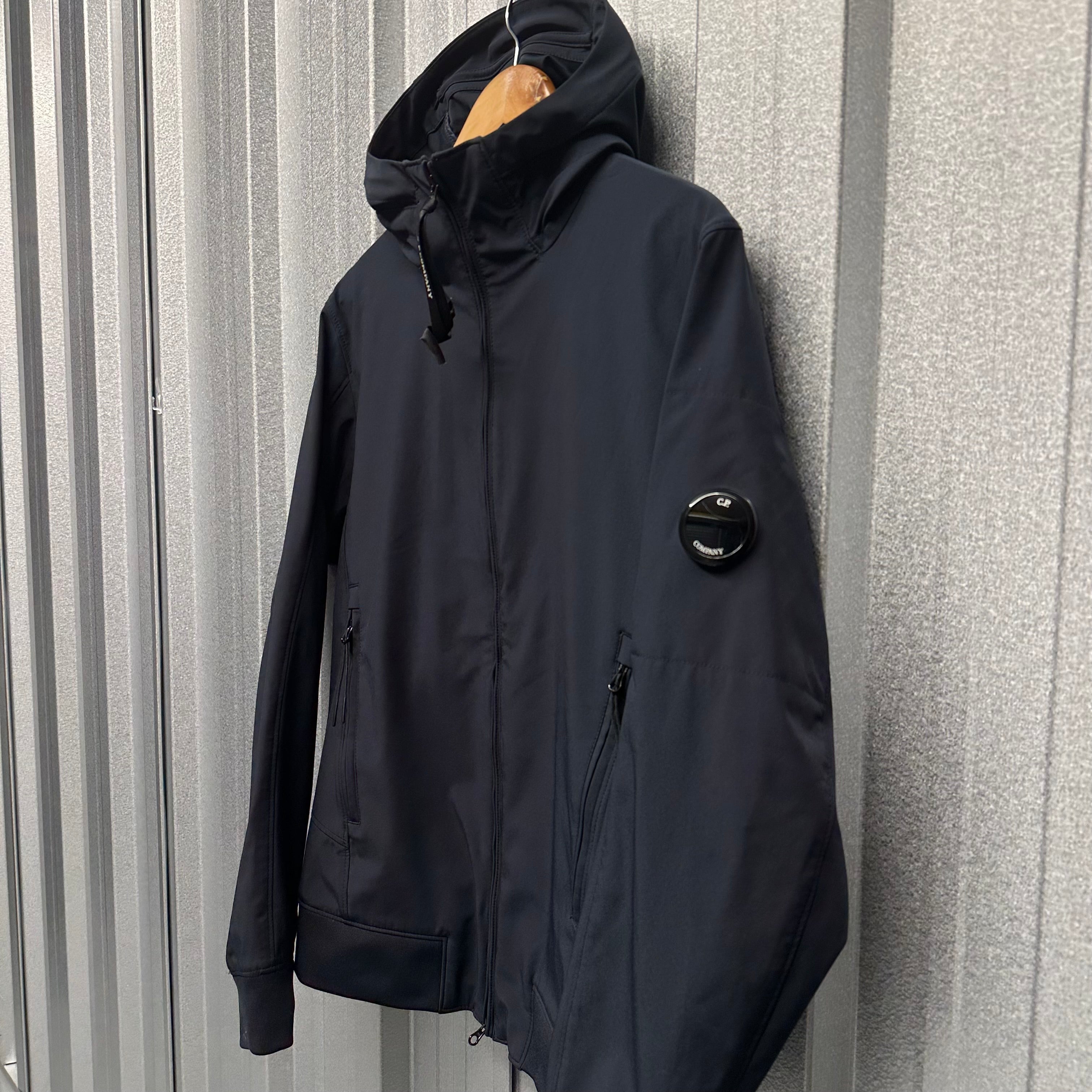 CP Company Zip Up Soft Shell with Micro Lens