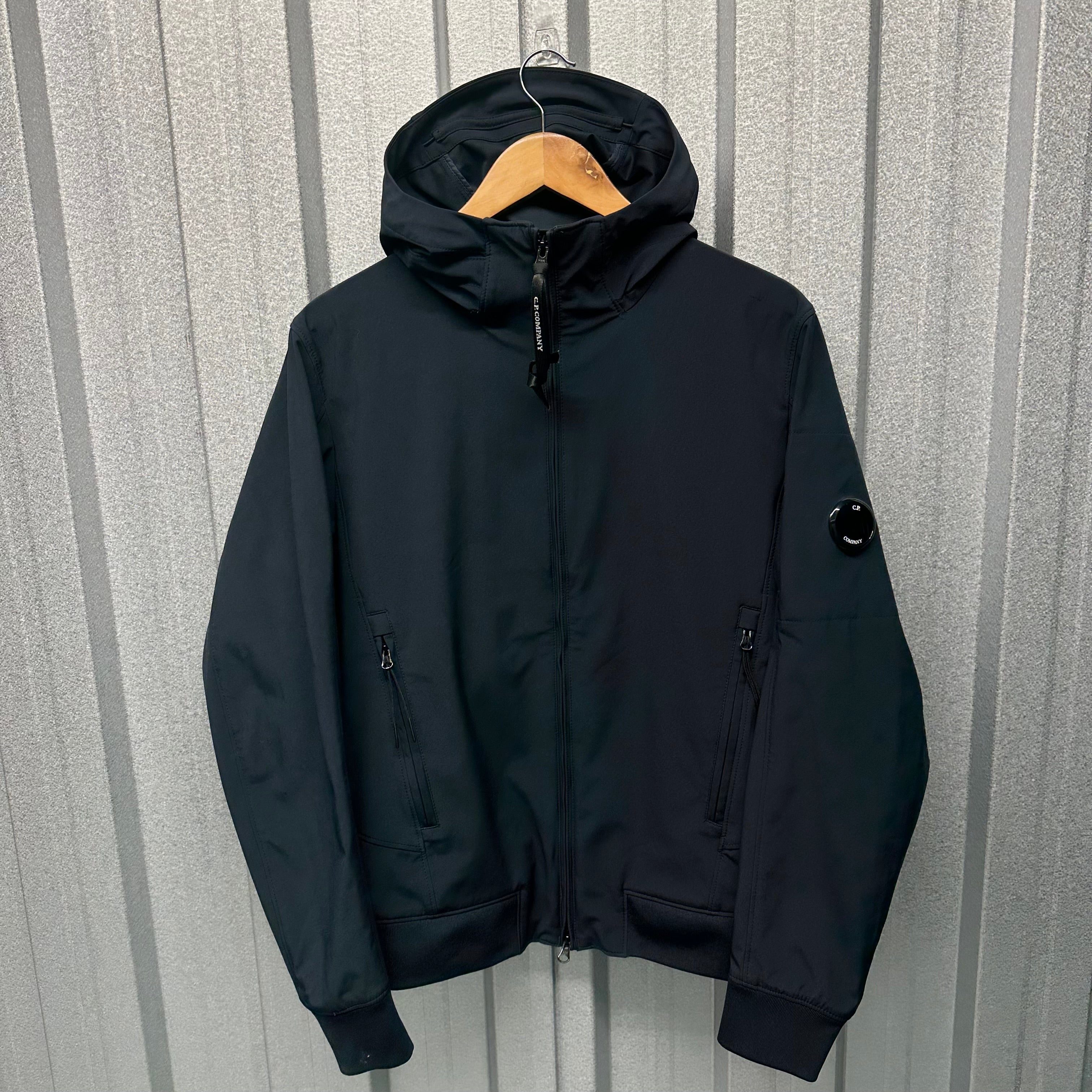 CP Company Zip Up Soft Shell with Micro Lens