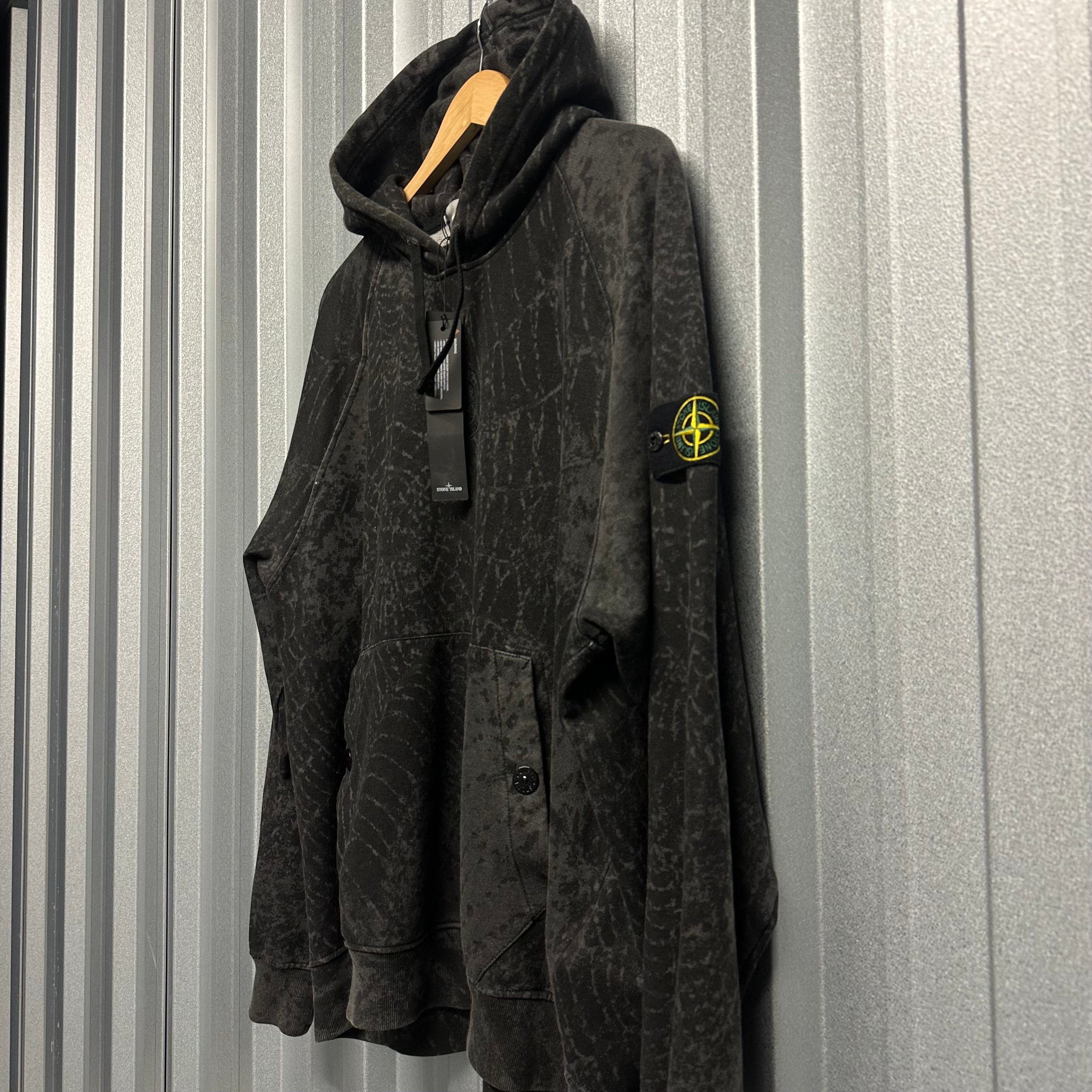 Stone Island x Supreme Pullover Spiderweb Hoodie - L