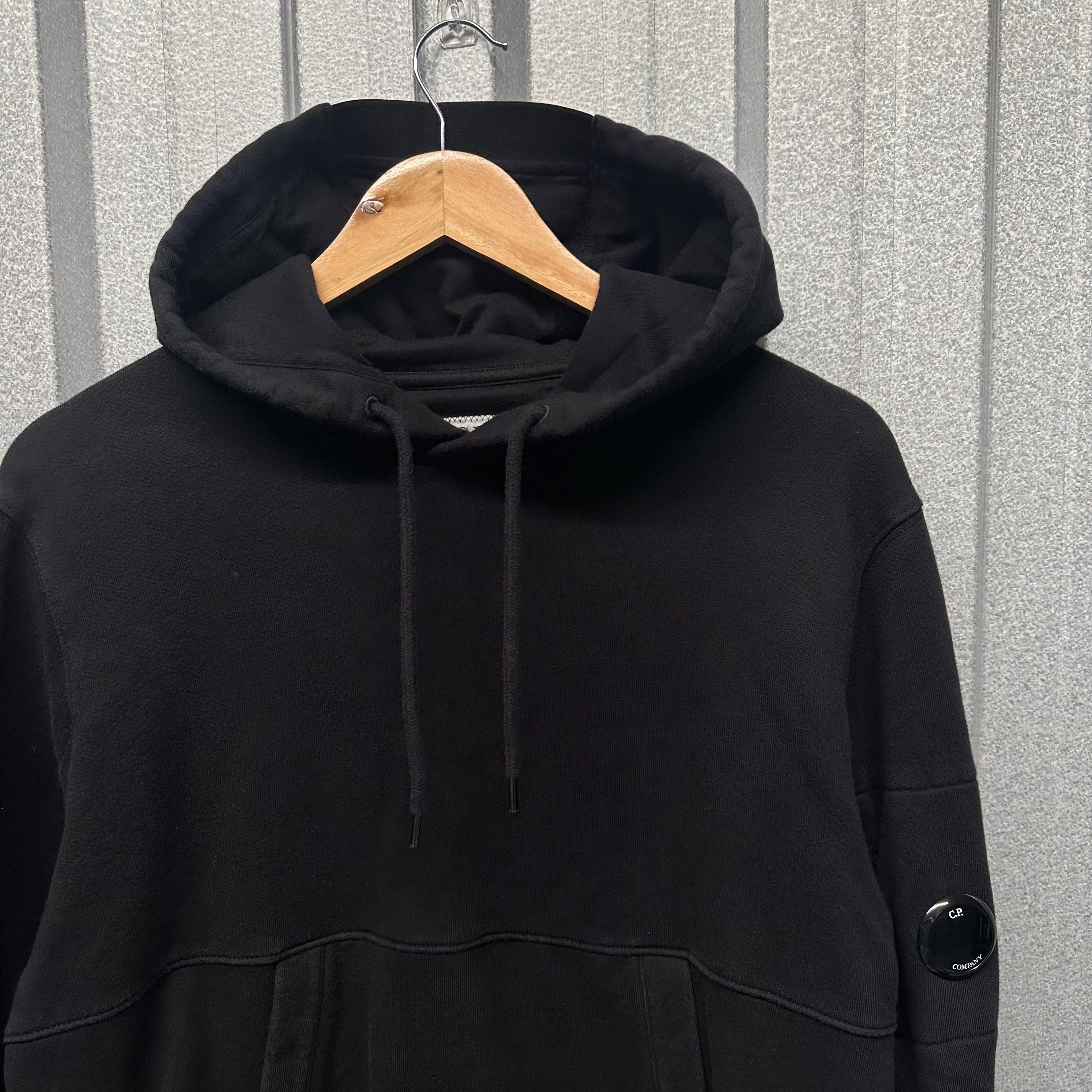 CP Company Pullover Hoodie with Micro Lens