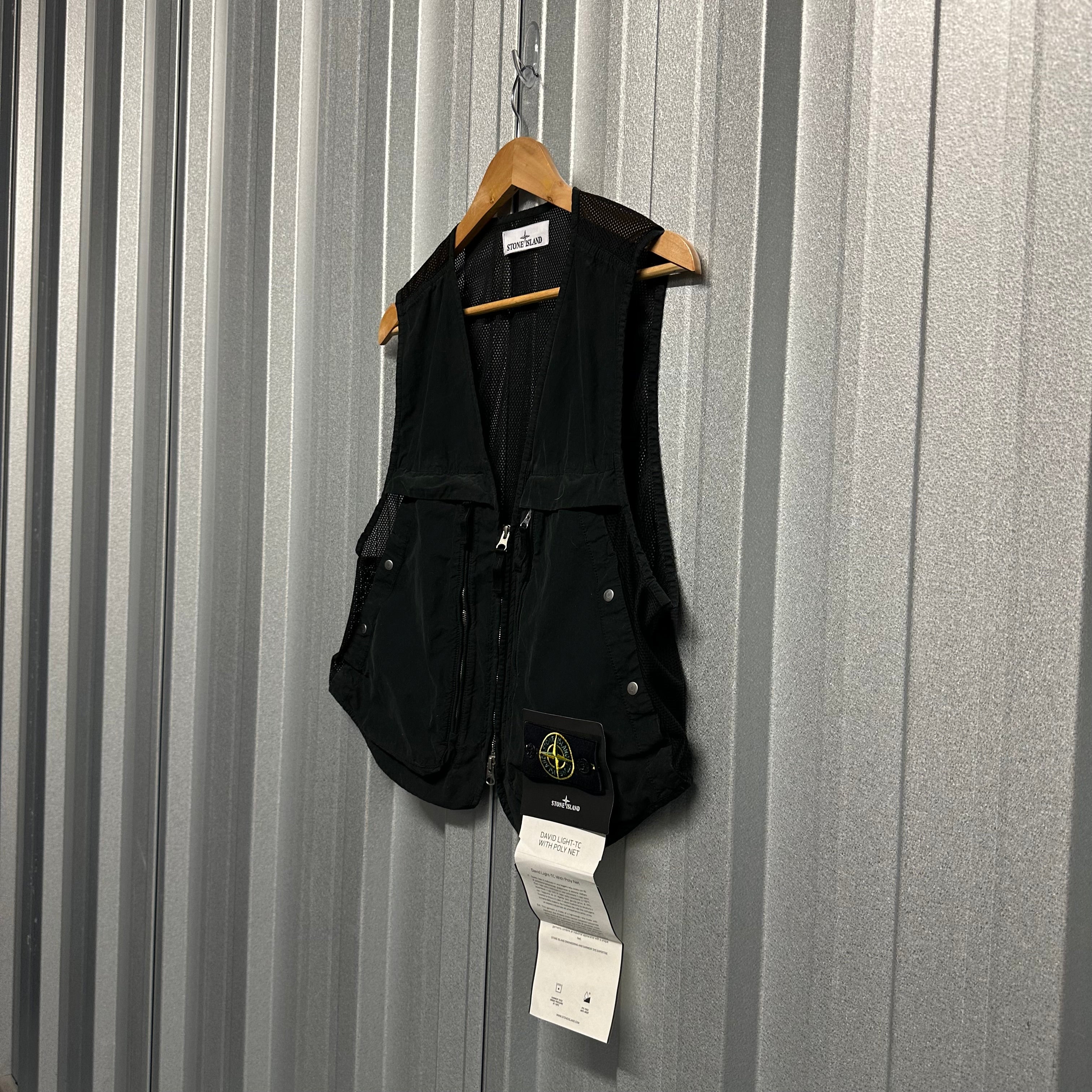 Stone Island David Light TC Utility Vest-S