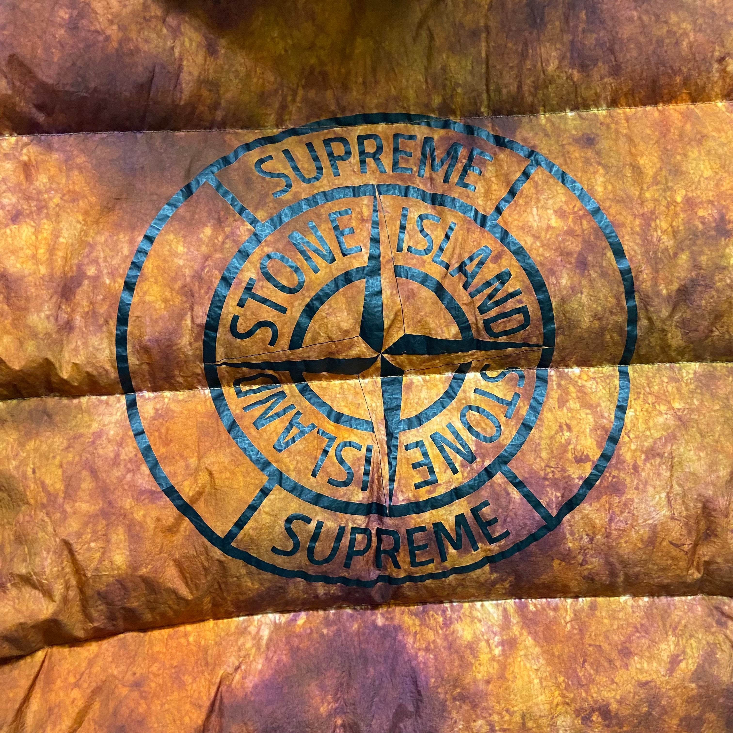 Stone Island x Supreme Paintball Down Jacket