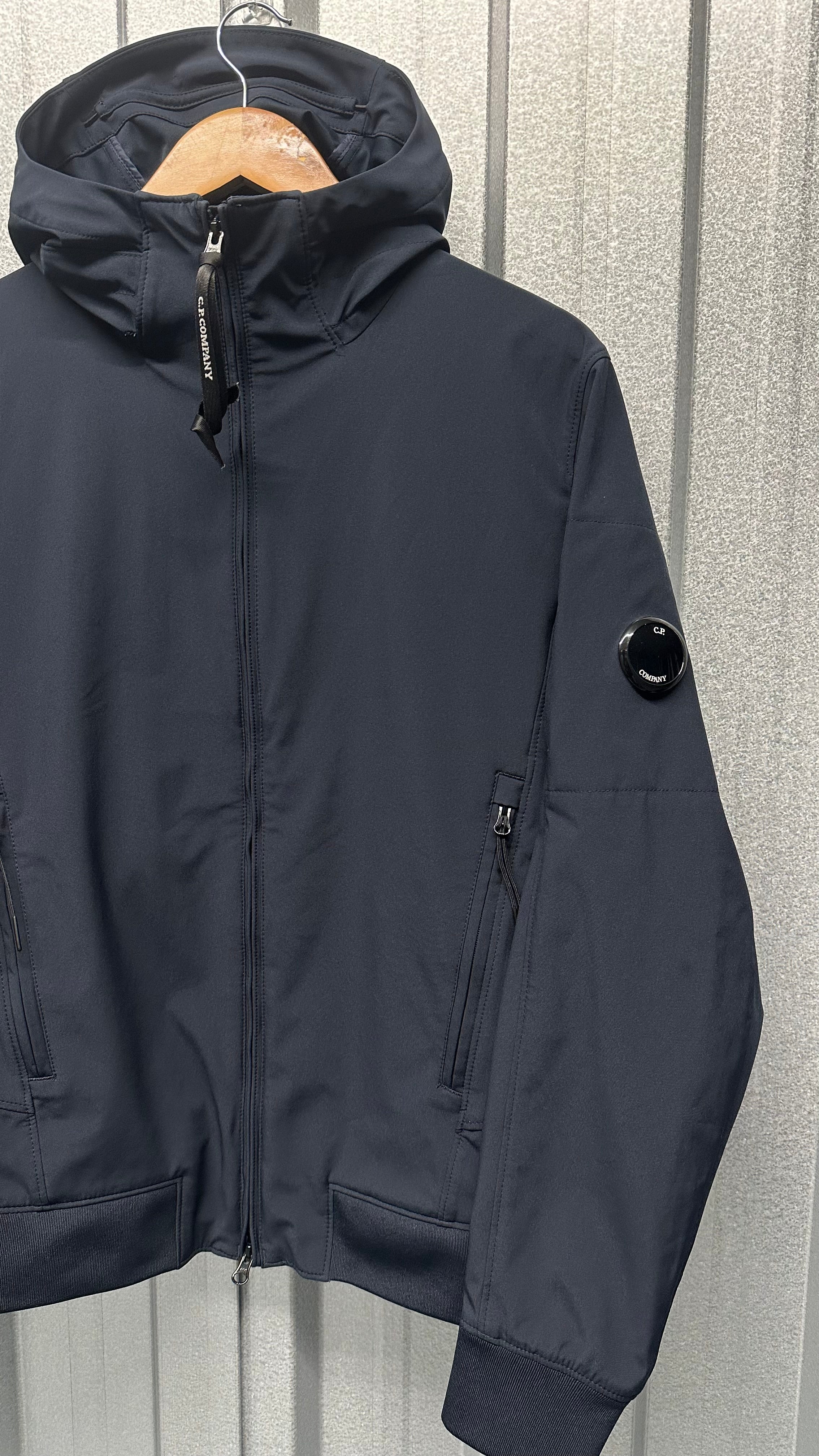 CP Company Zip Up Soft Shell with Micro Lens