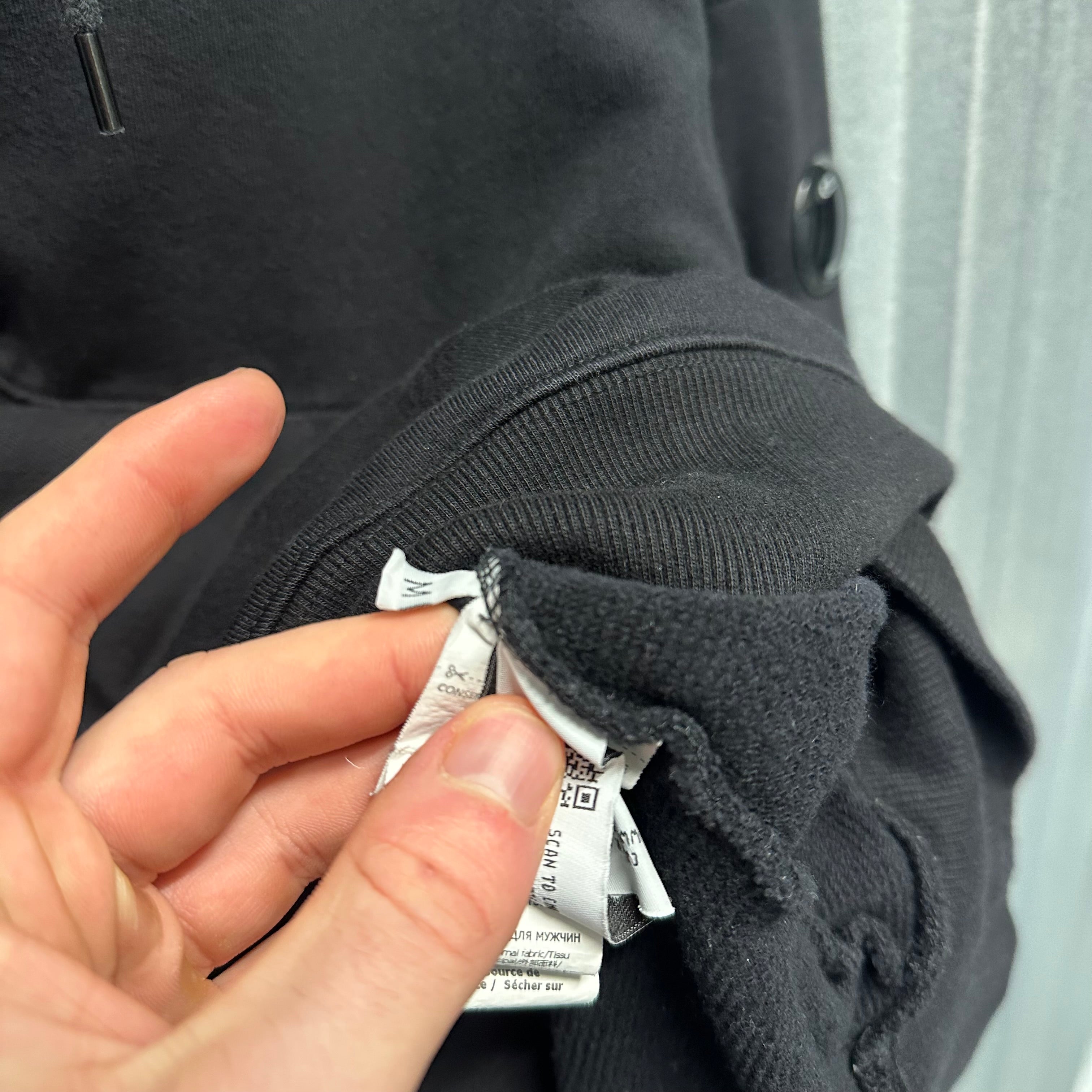 CP Company Pullover Hoodie with Micro Lens