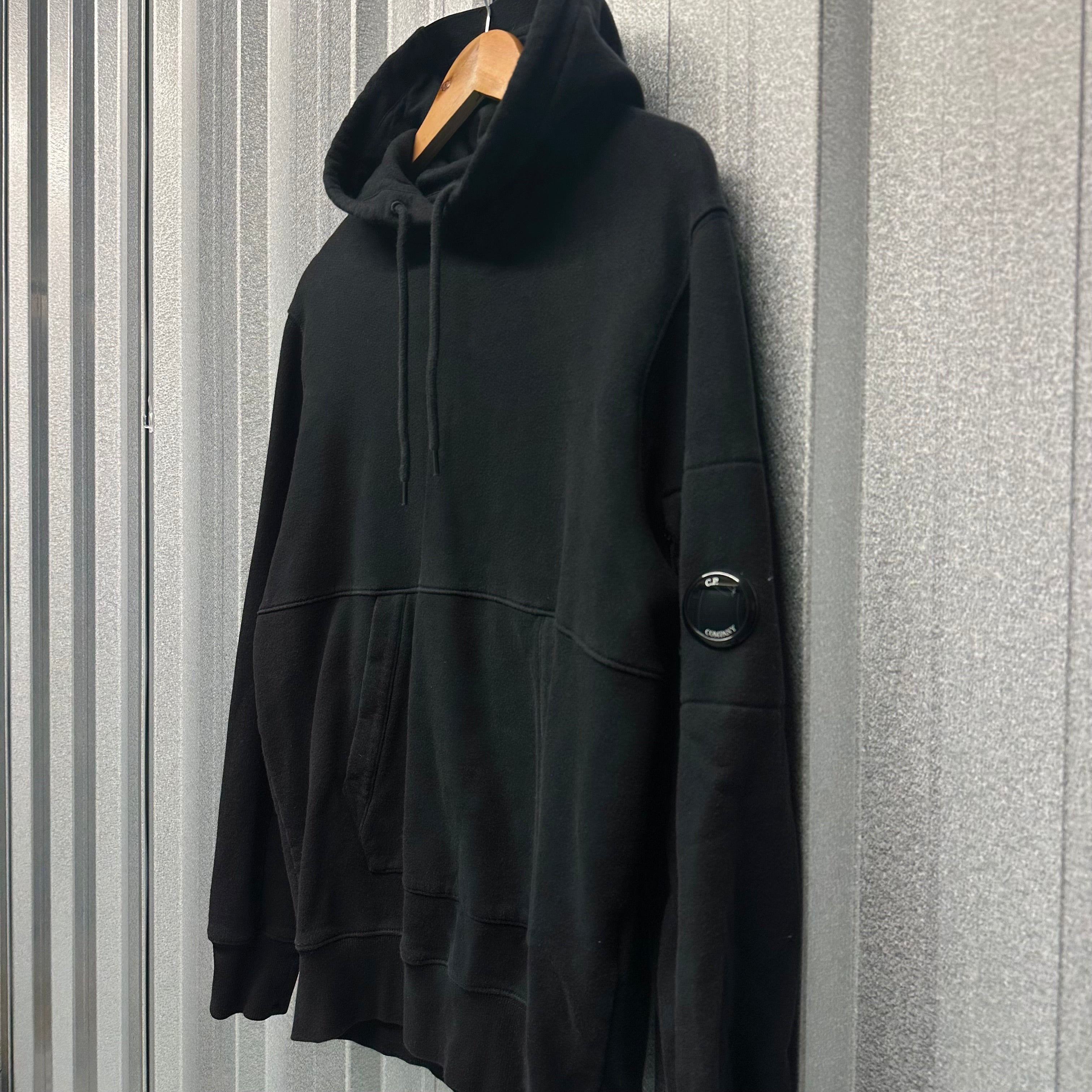CP Company Pullover Hoodie with Micro Lens