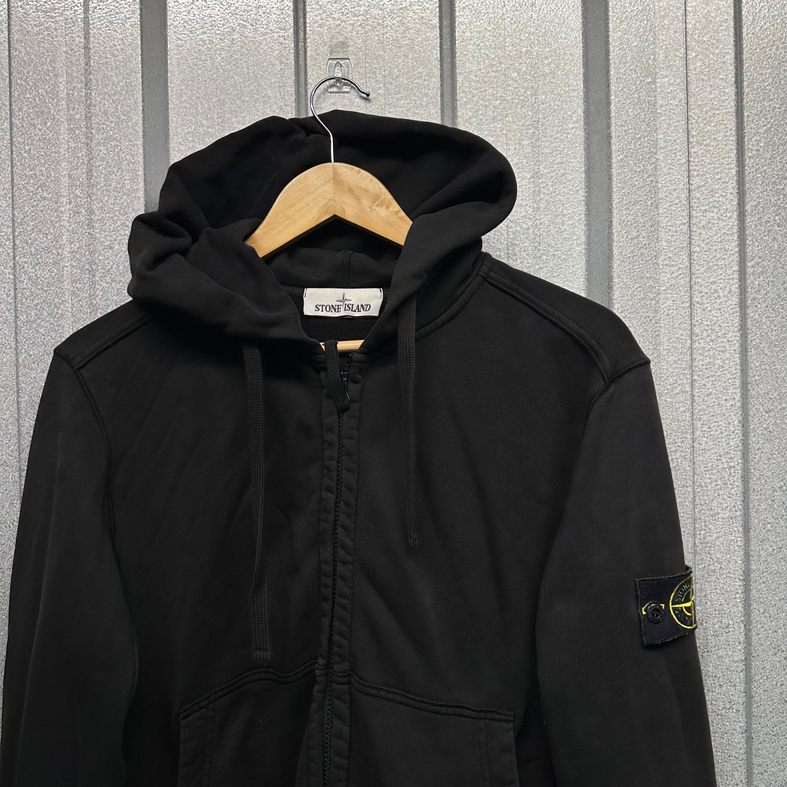 Stone Island Zip Up Hoodie