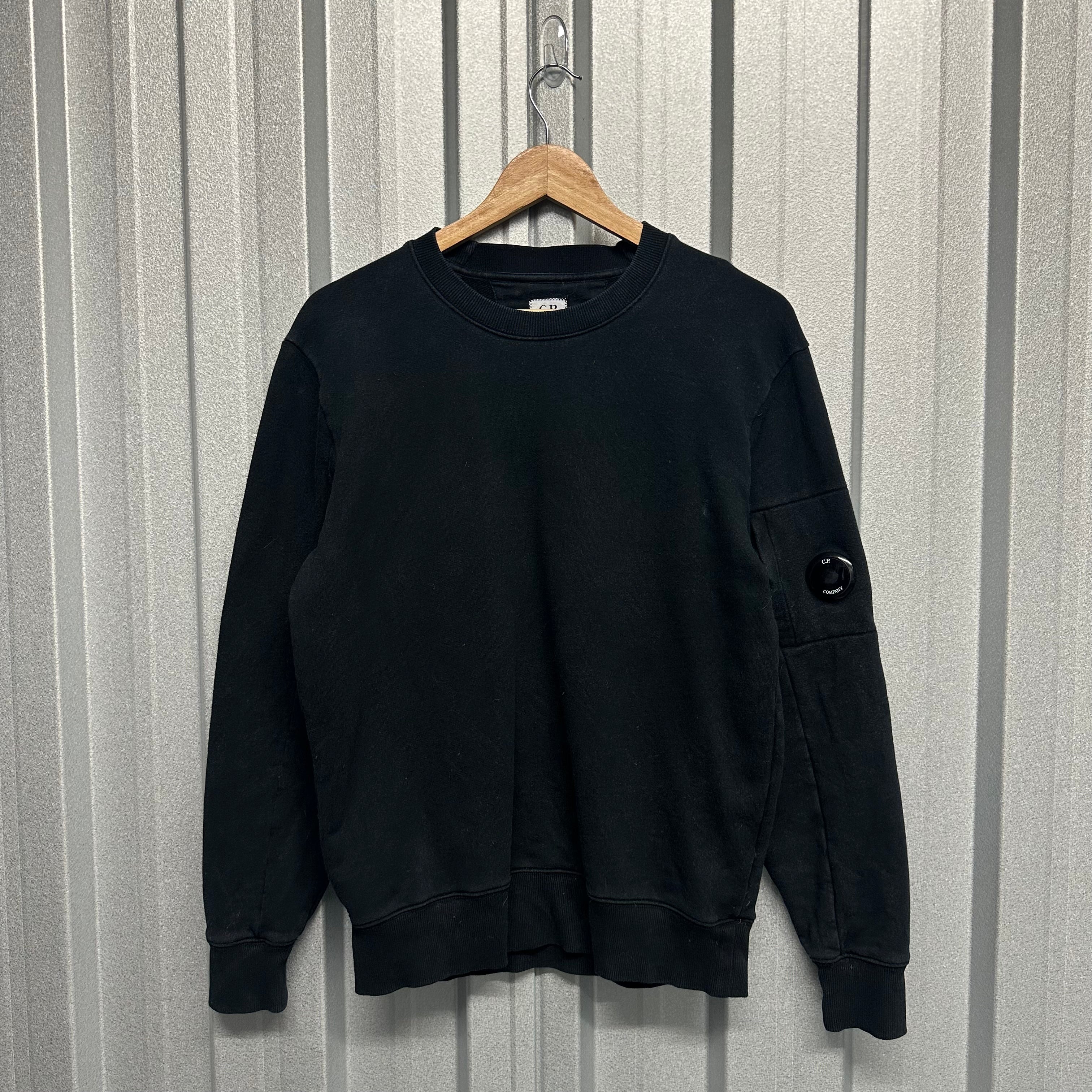 CP Company Pullover Crewneck Jumper with Micro Lens - M