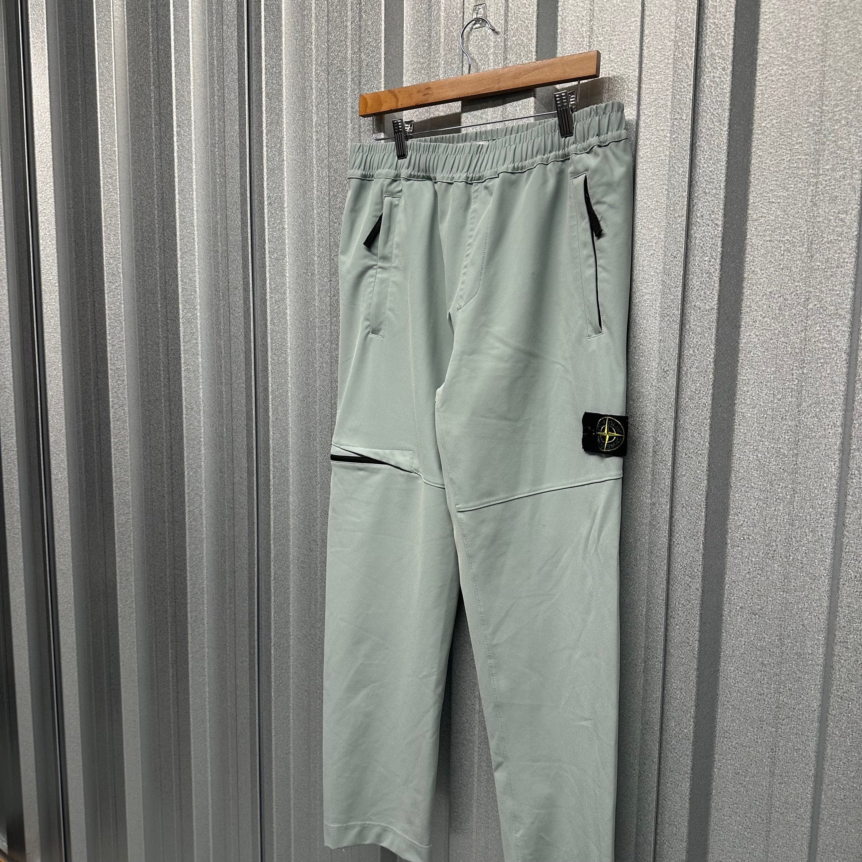 Stone Island Thick Nylon Parachute Cargo Trousers