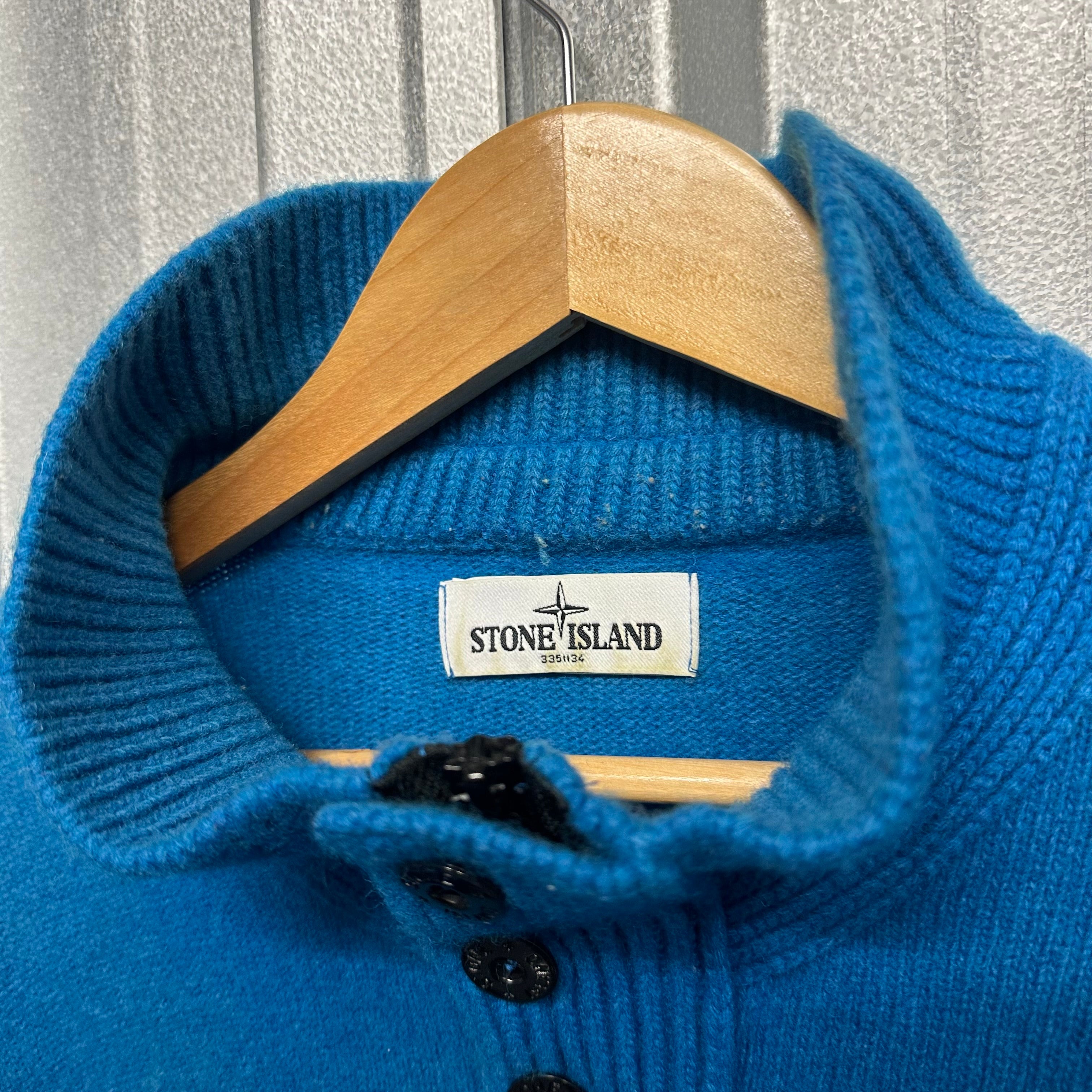 Stone Island Pullover Knit Long Sleeved Polo