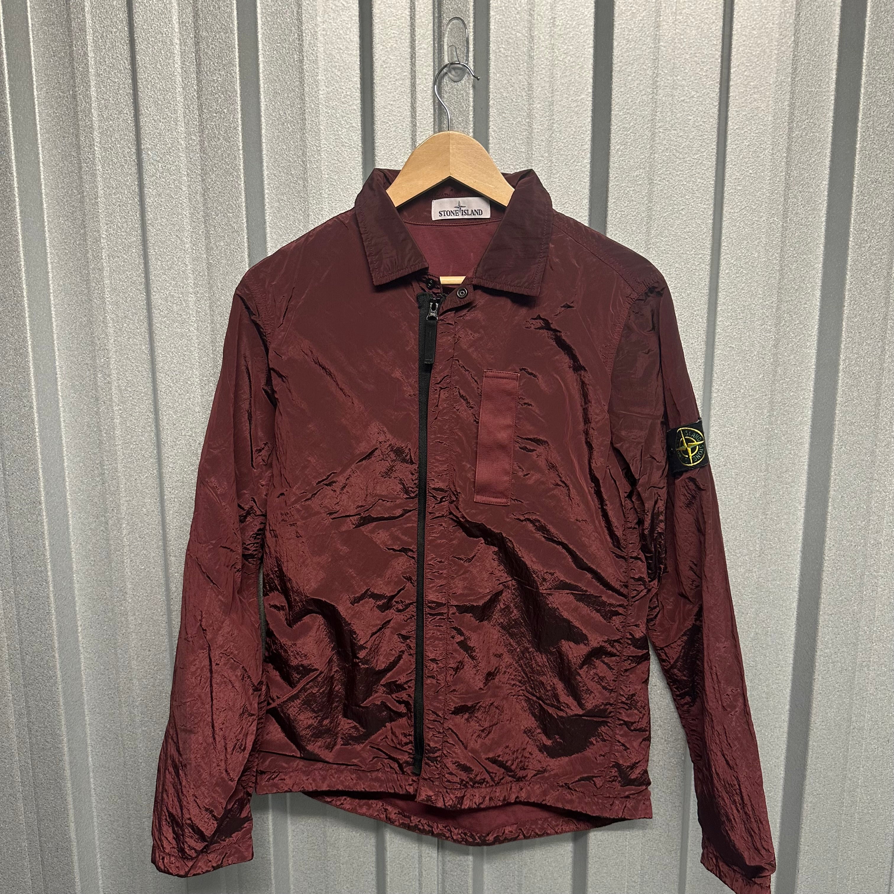 Stone Island Zip Up Nylon Overshirt Jacket-S