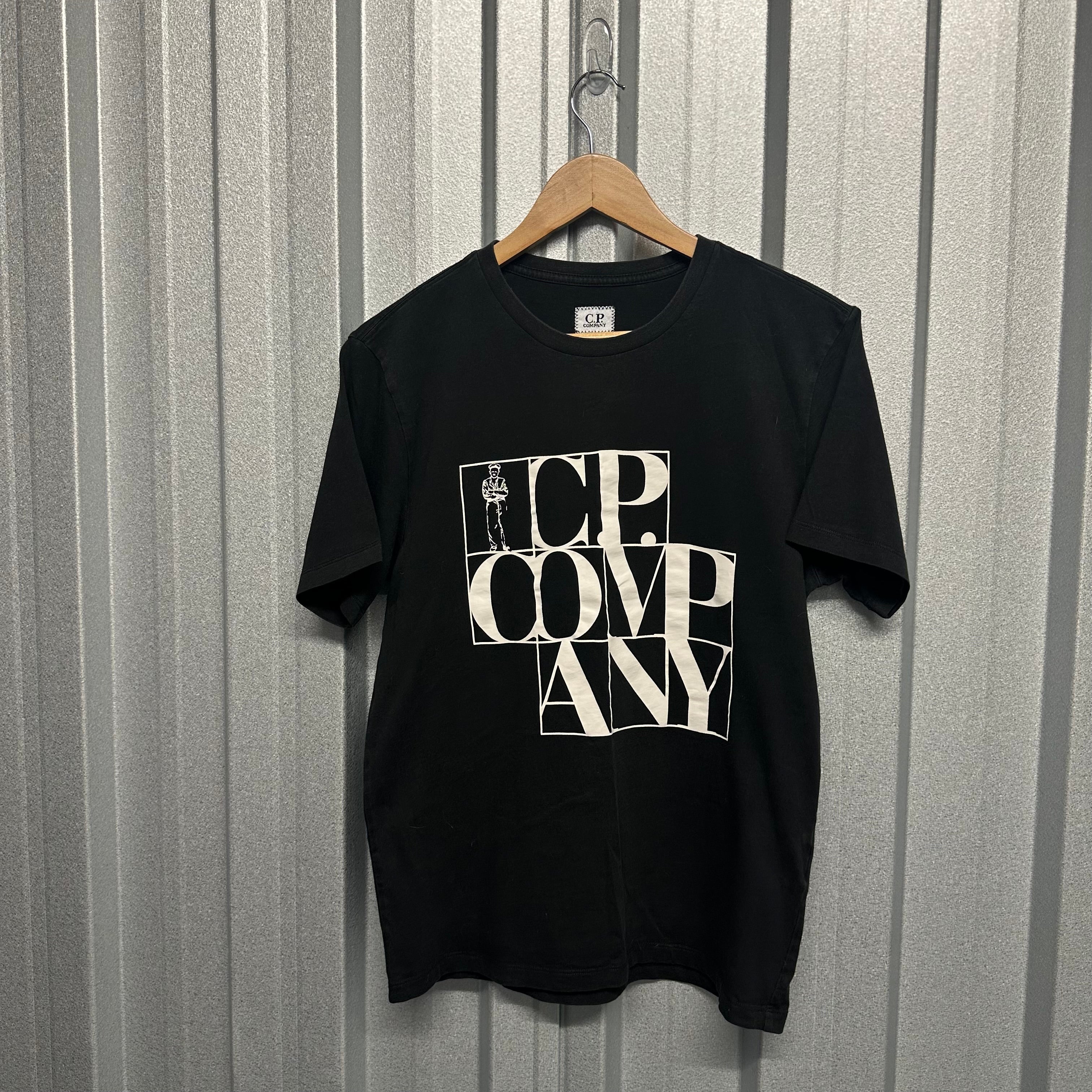 CP Company Spell Out Short Sleeved T Shirt - S
