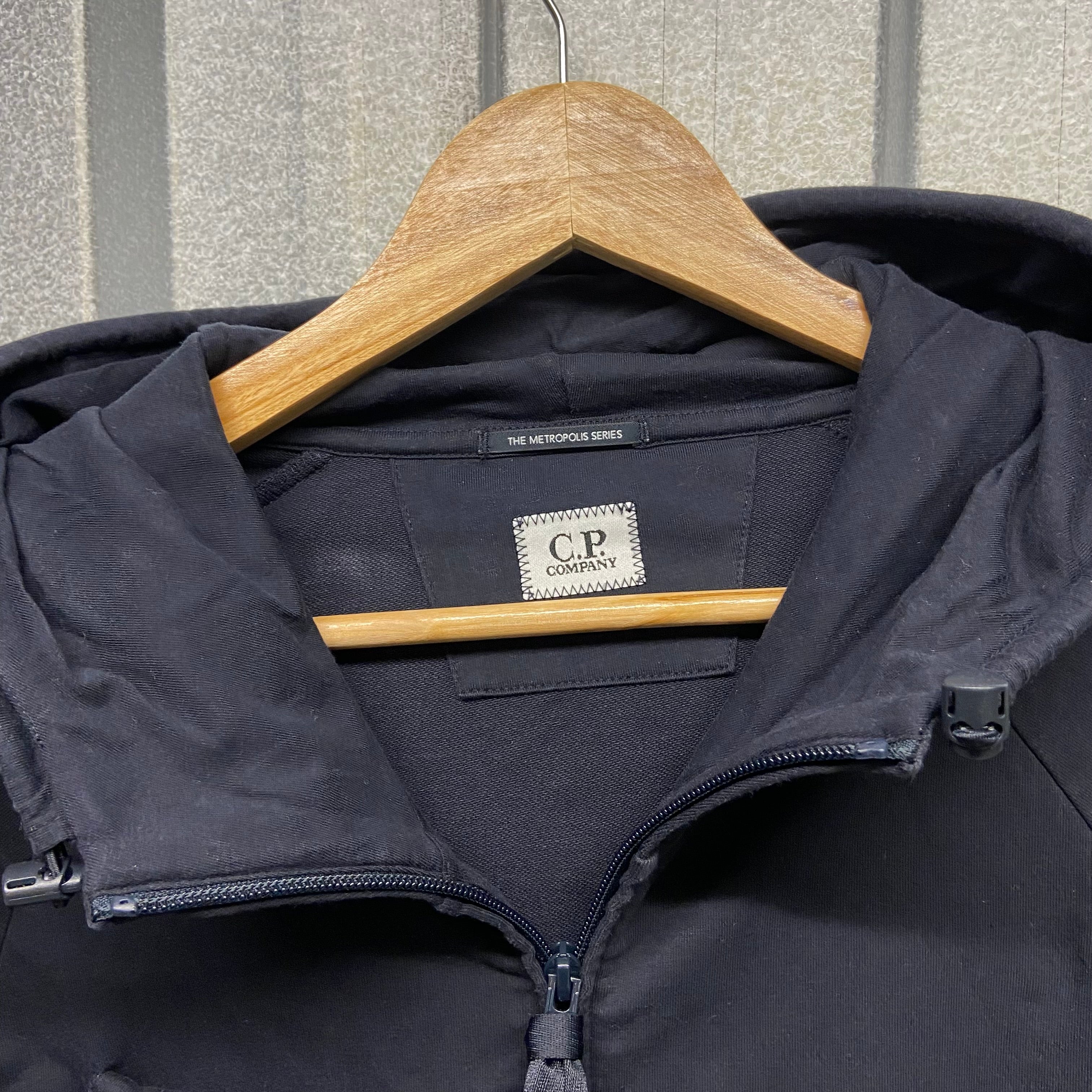 CP Company Zip Up Cotton Metropolis Hoodie