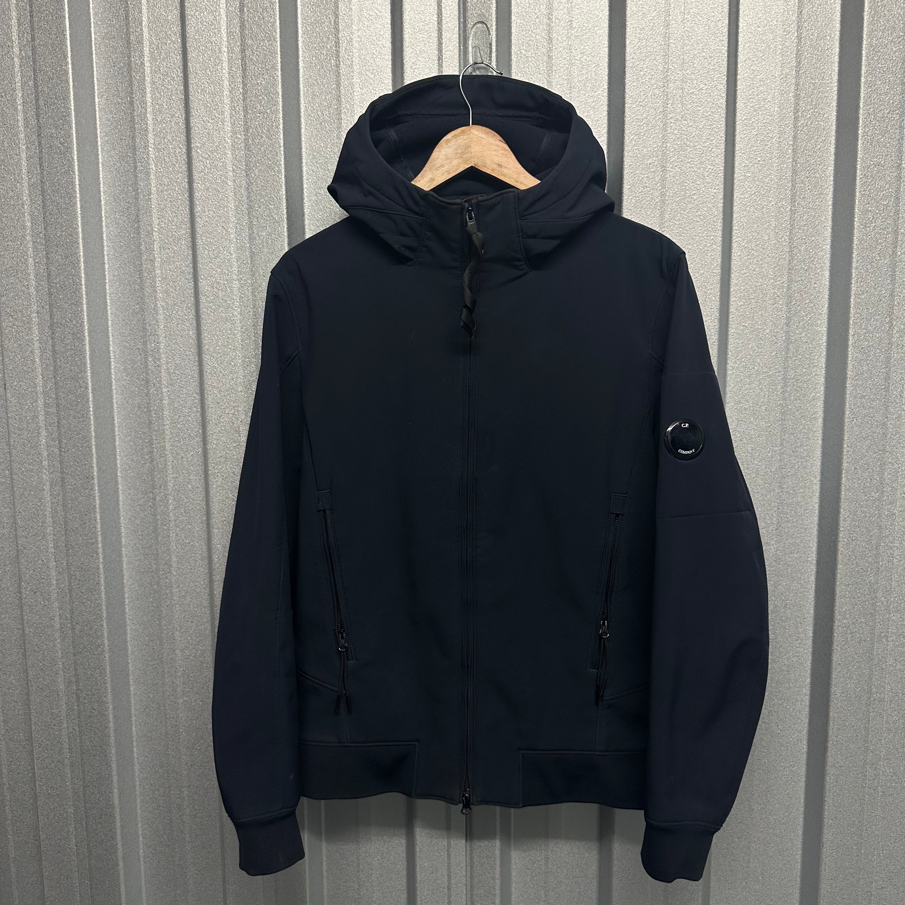 CP Company Soft Shell Jacket with Micro Lens - M