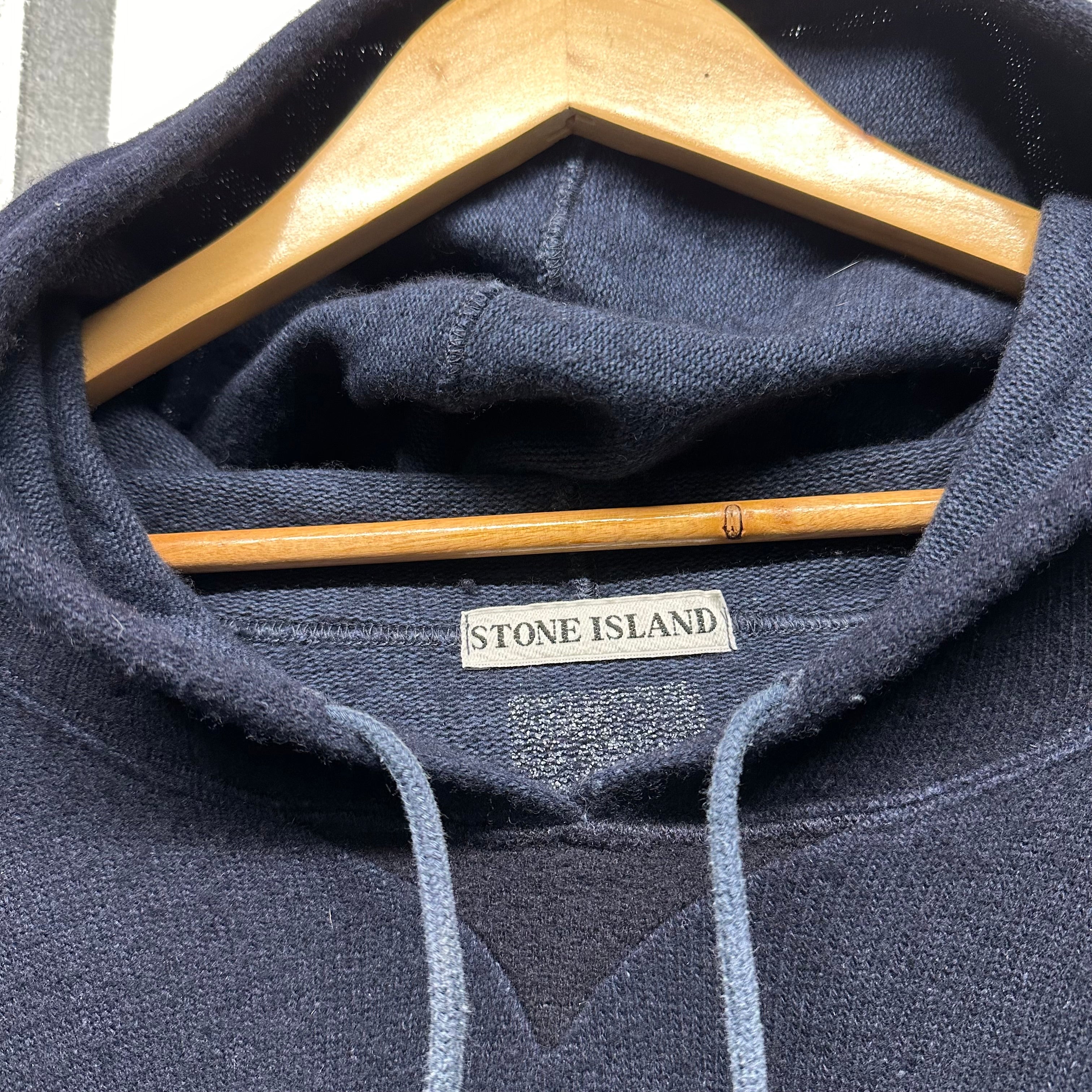 Stone Island Pullover Fleece Knit Smock from Pre 2000’s