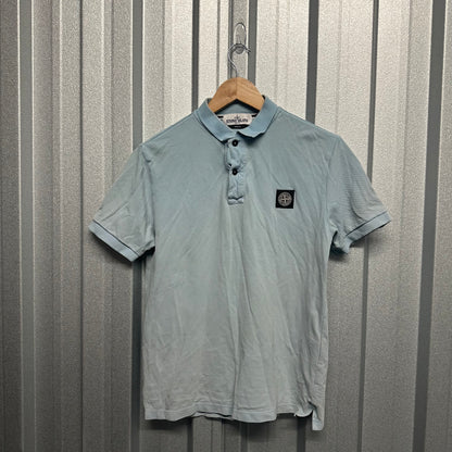 Stone Island Patch Logo Polo Shirt - M