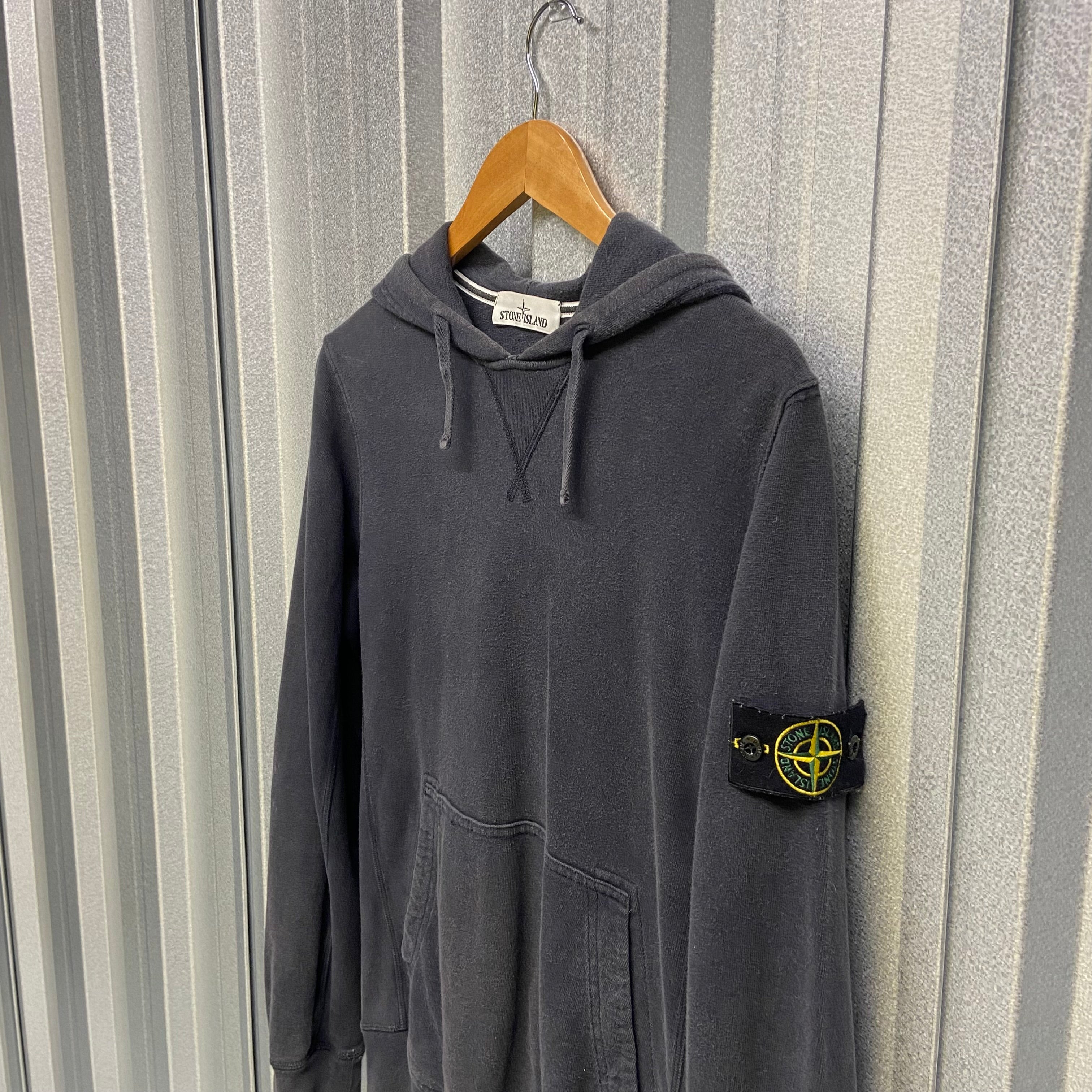 Stone Island Pullover Hoodie with Drawstrings