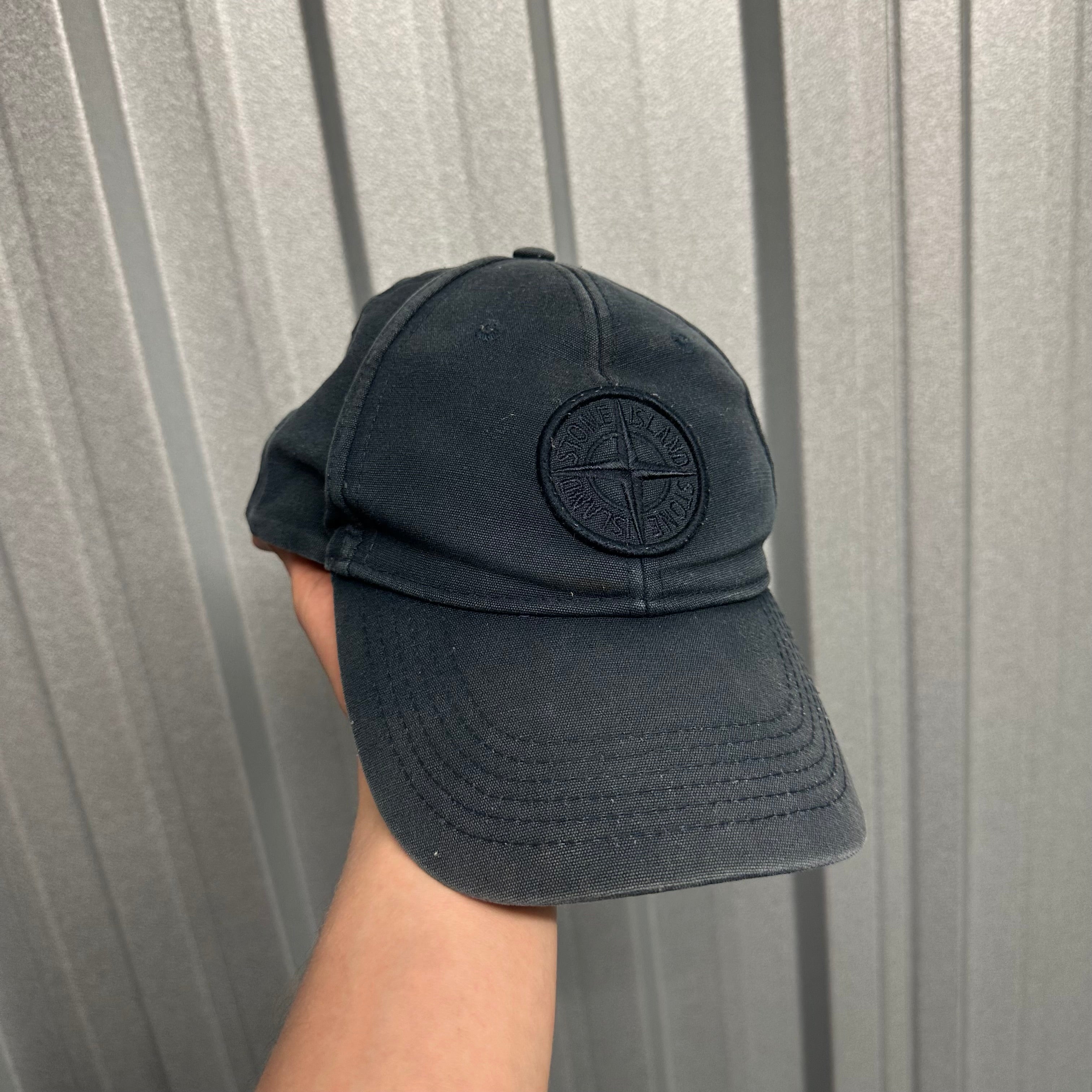 Stone Island Embroidered Logo Cap-L