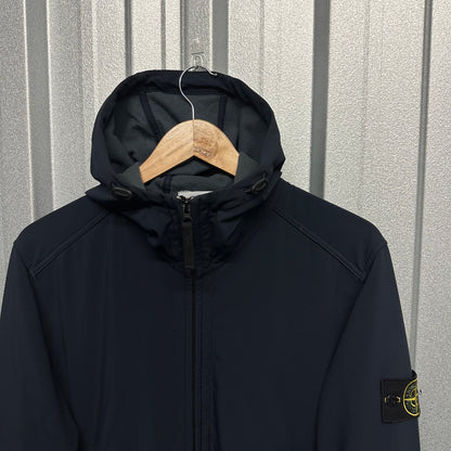 Stone Island Zip Up Soft Shell Jacket