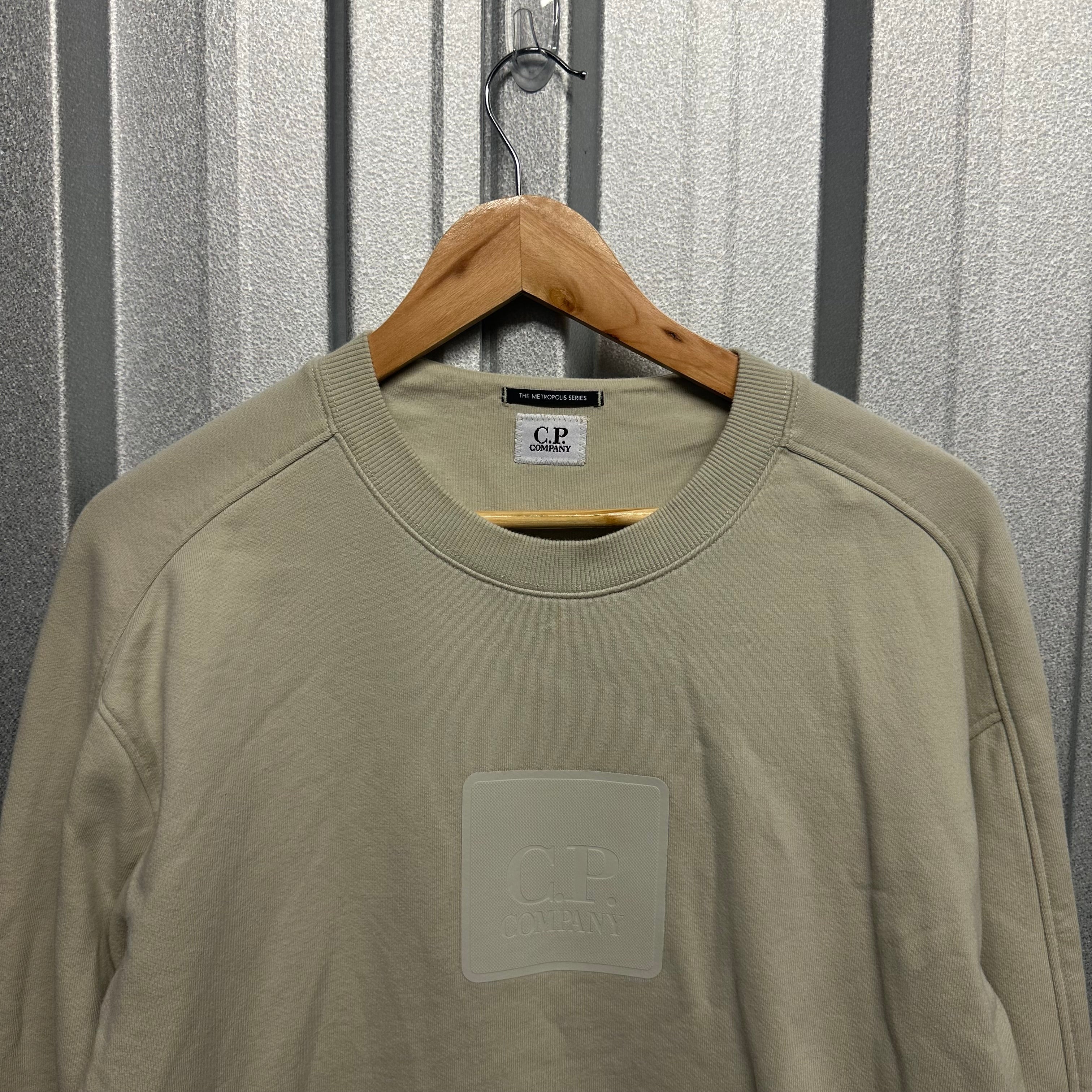 CP Company Metropolis Logo Pullover Jumper - M
