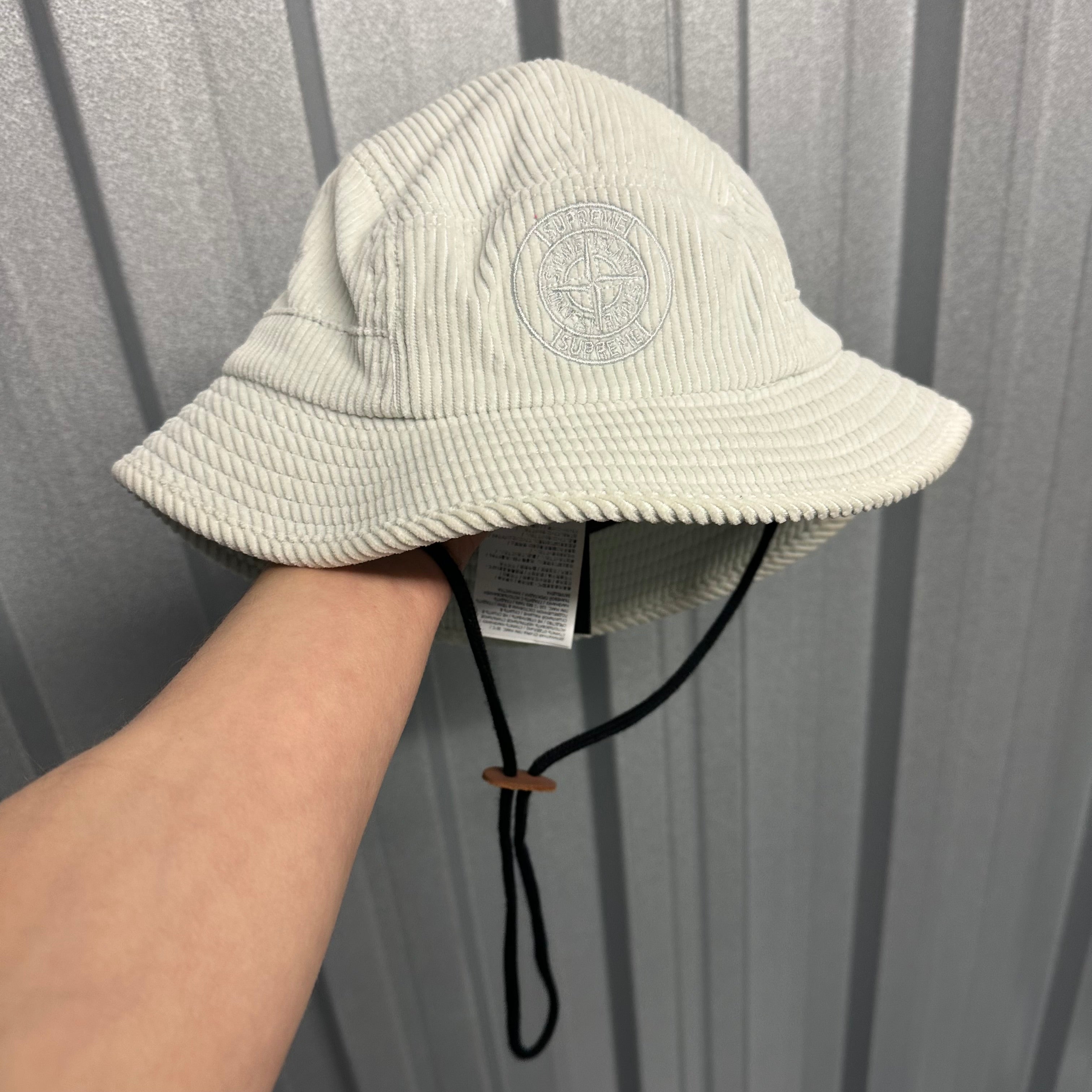 Stone Island x Supreme Corduroy Bucket Hat