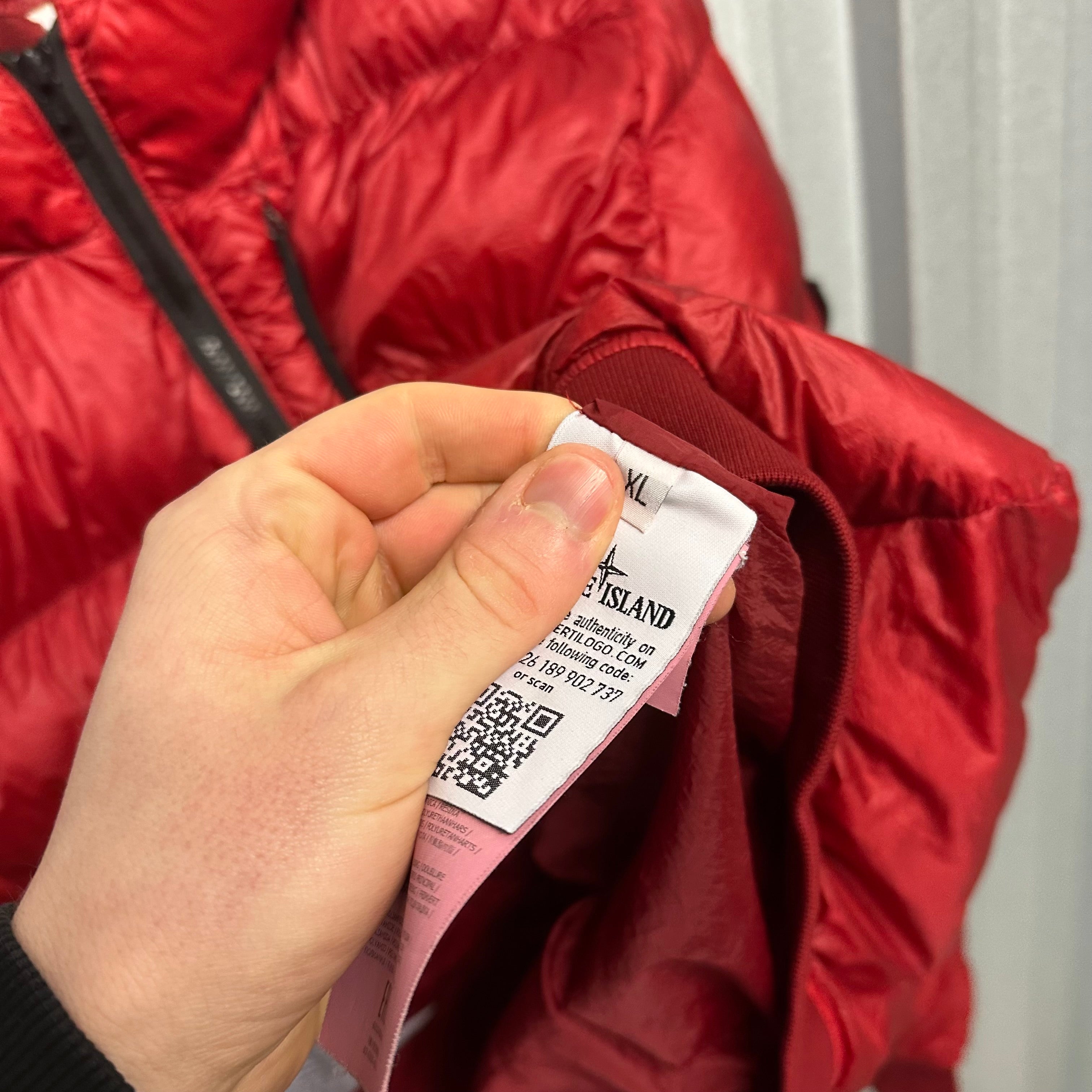 Stone Island Garment Dyed Down Jacket