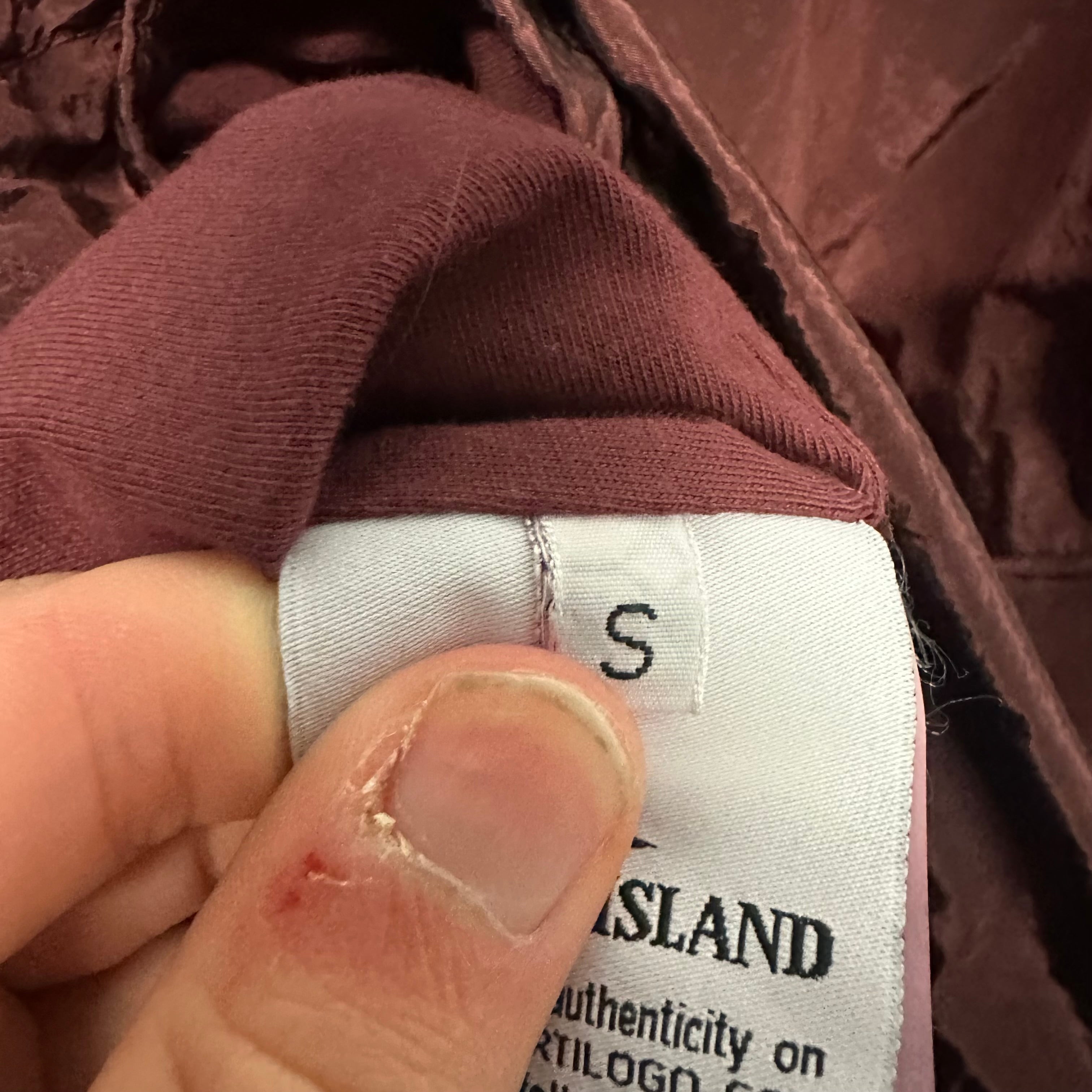 Stone Island Zip Up Nylon Overshirt Jacket-S