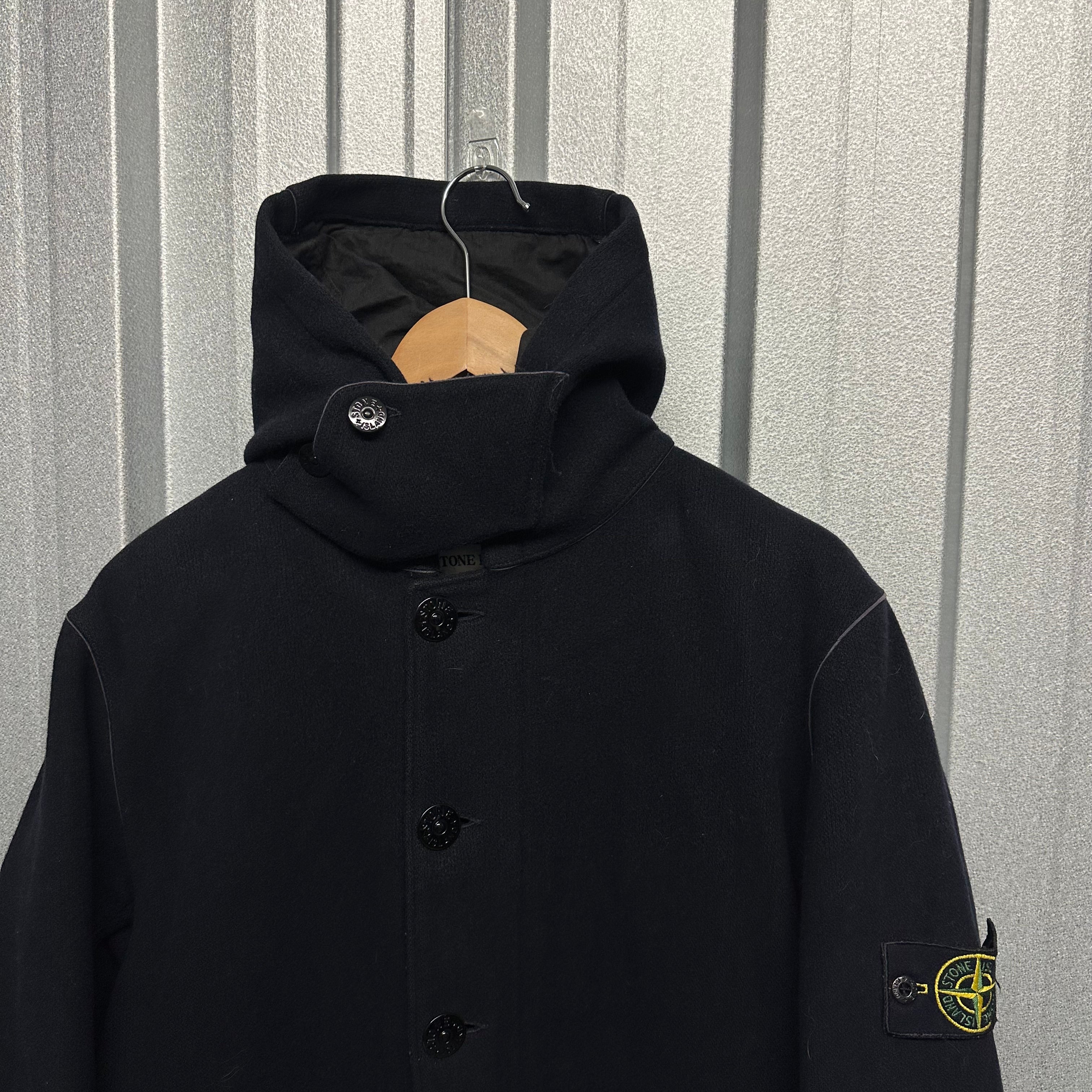 Stone Island Duffle Wool Lined Double Pocket Jacket