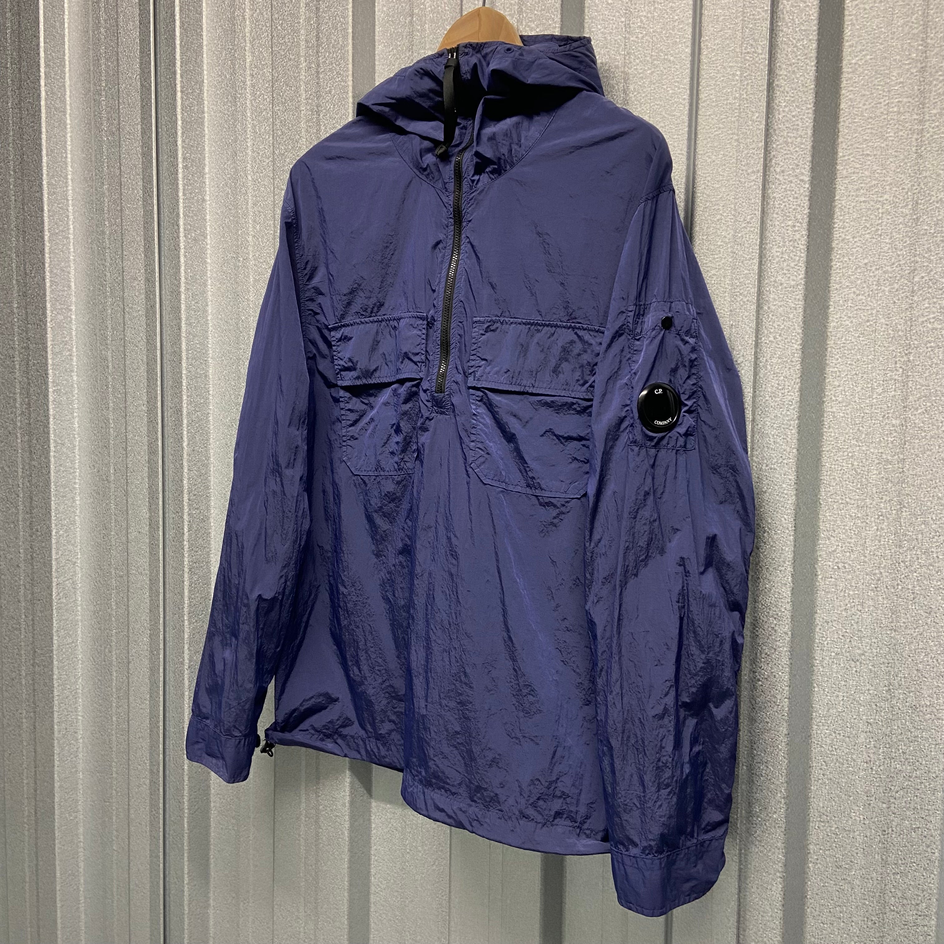 CP Company 1/4 Zip Up Double Pocket Nylon Smock