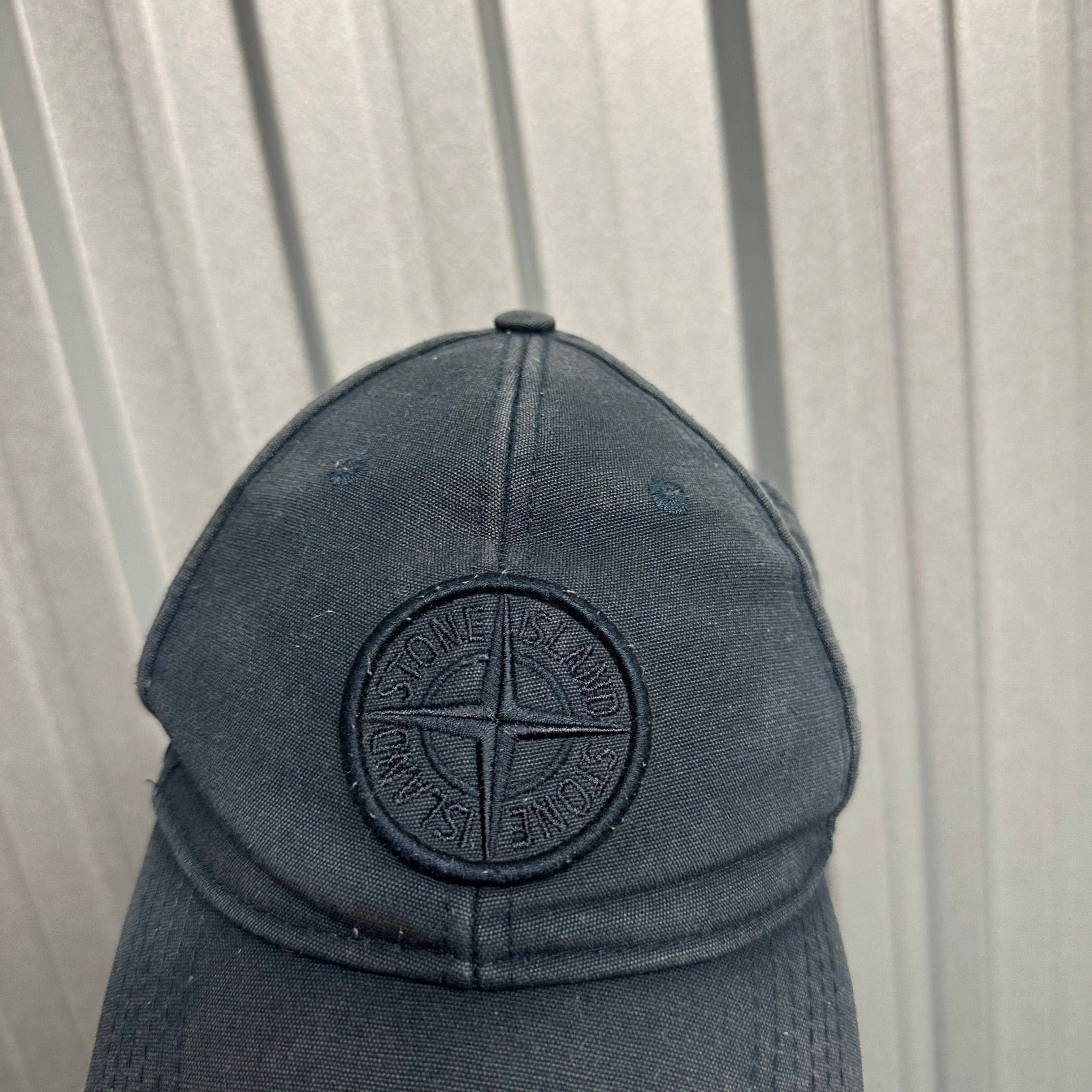 Stone Island Embroidered Logo Cap-L