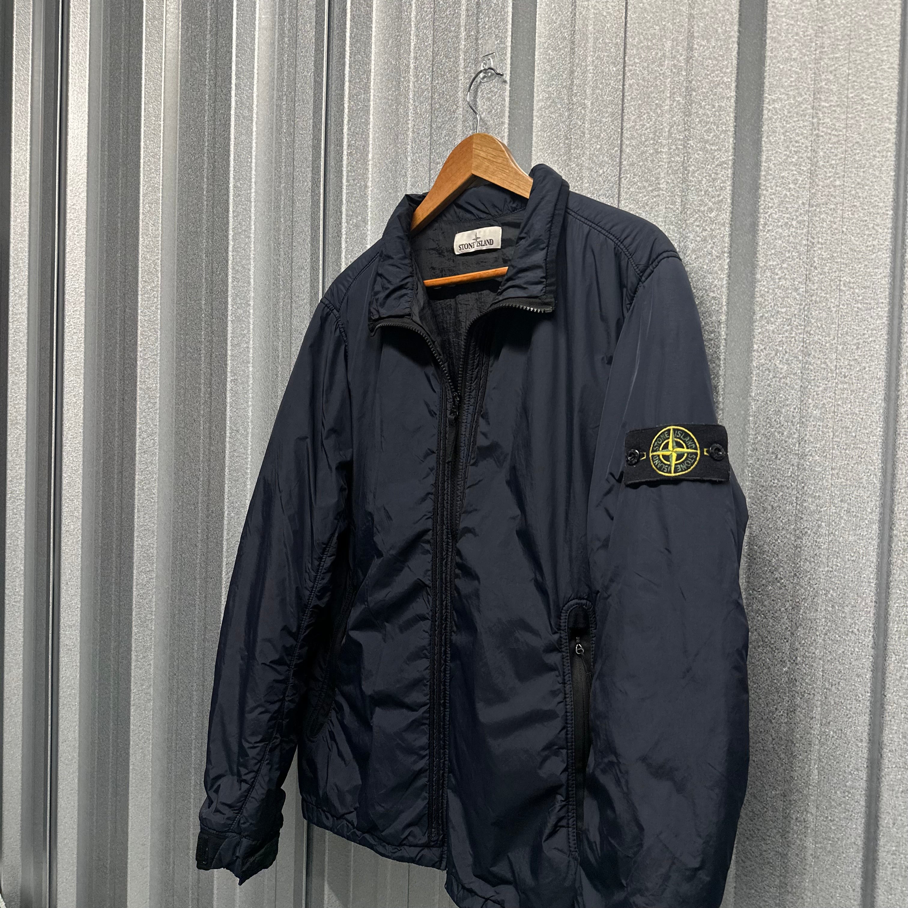 Stone Island Garment Dyed Crinkle Reps NY Jacket