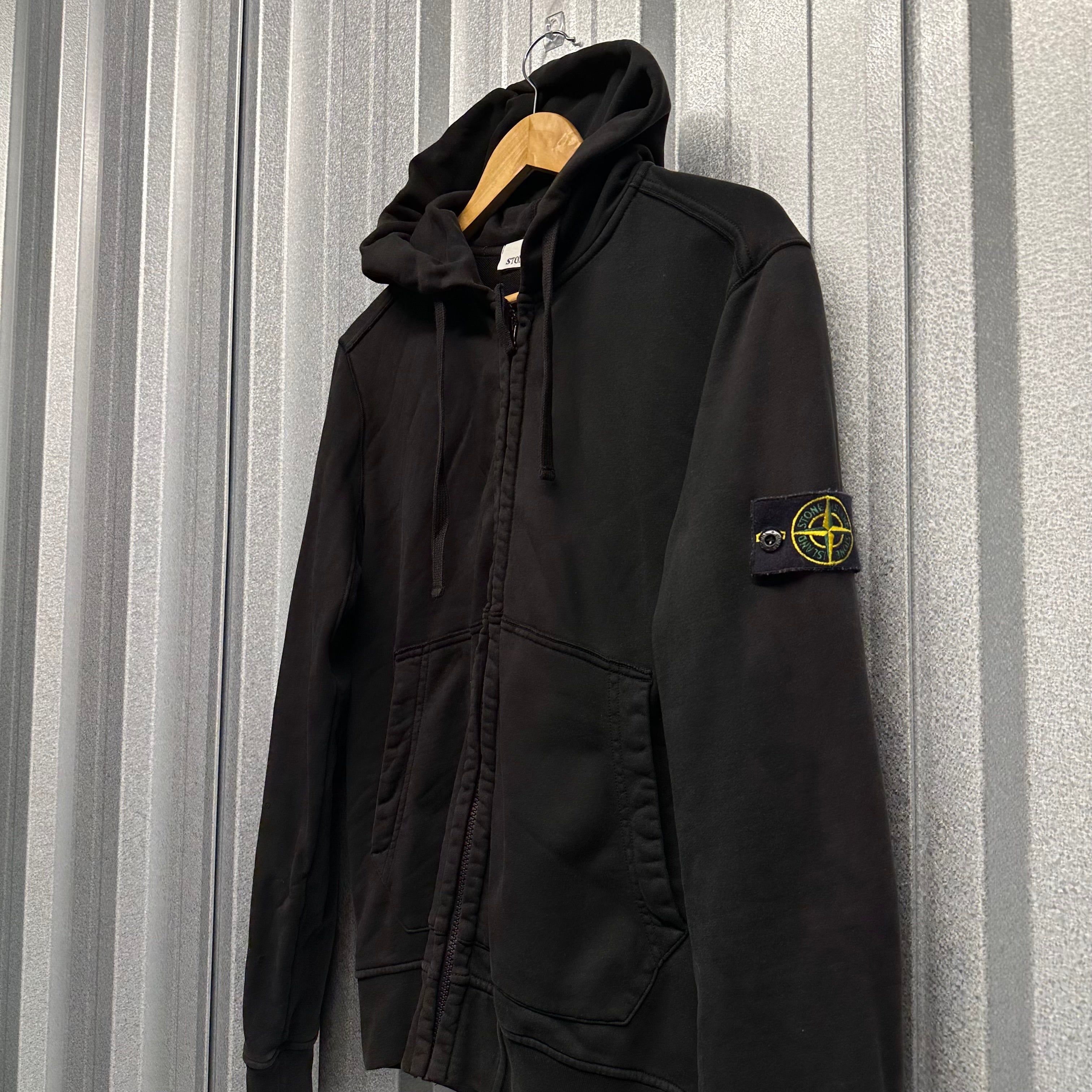 Stone Island Zip Up Hoodie