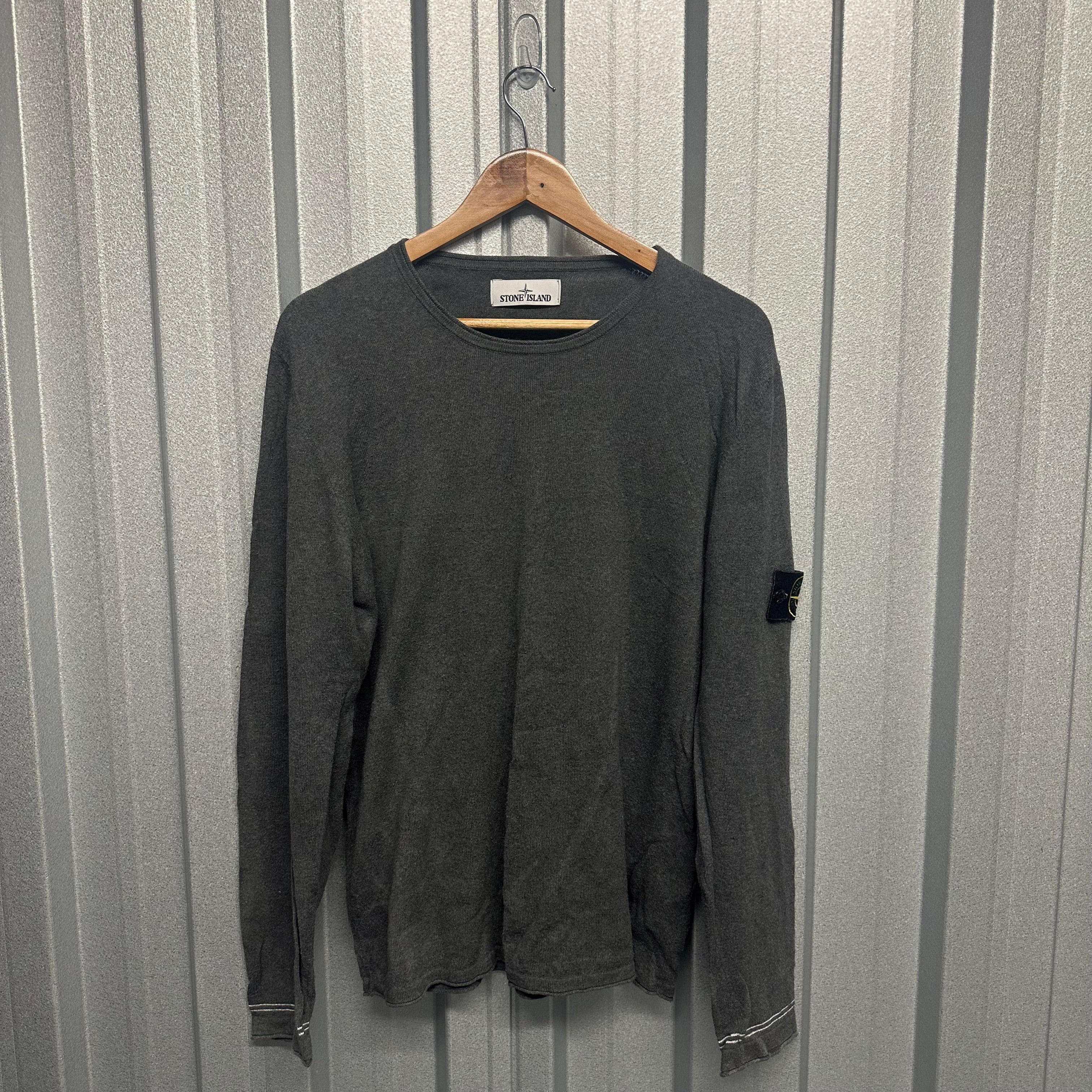 Stone Island Knit Pullover Jumper - L