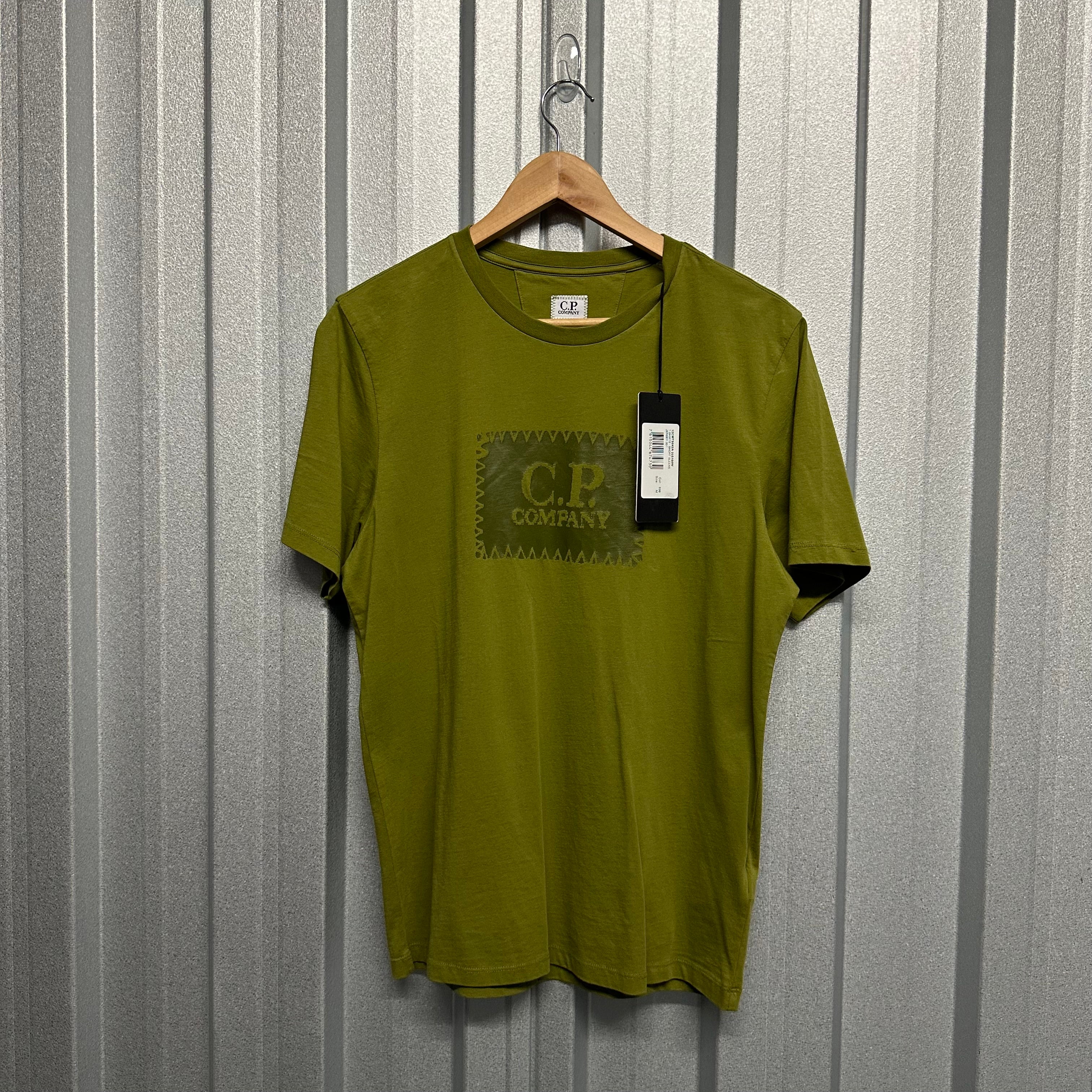 CP Company Graphic Logo Short Sleeved T Shirt - M