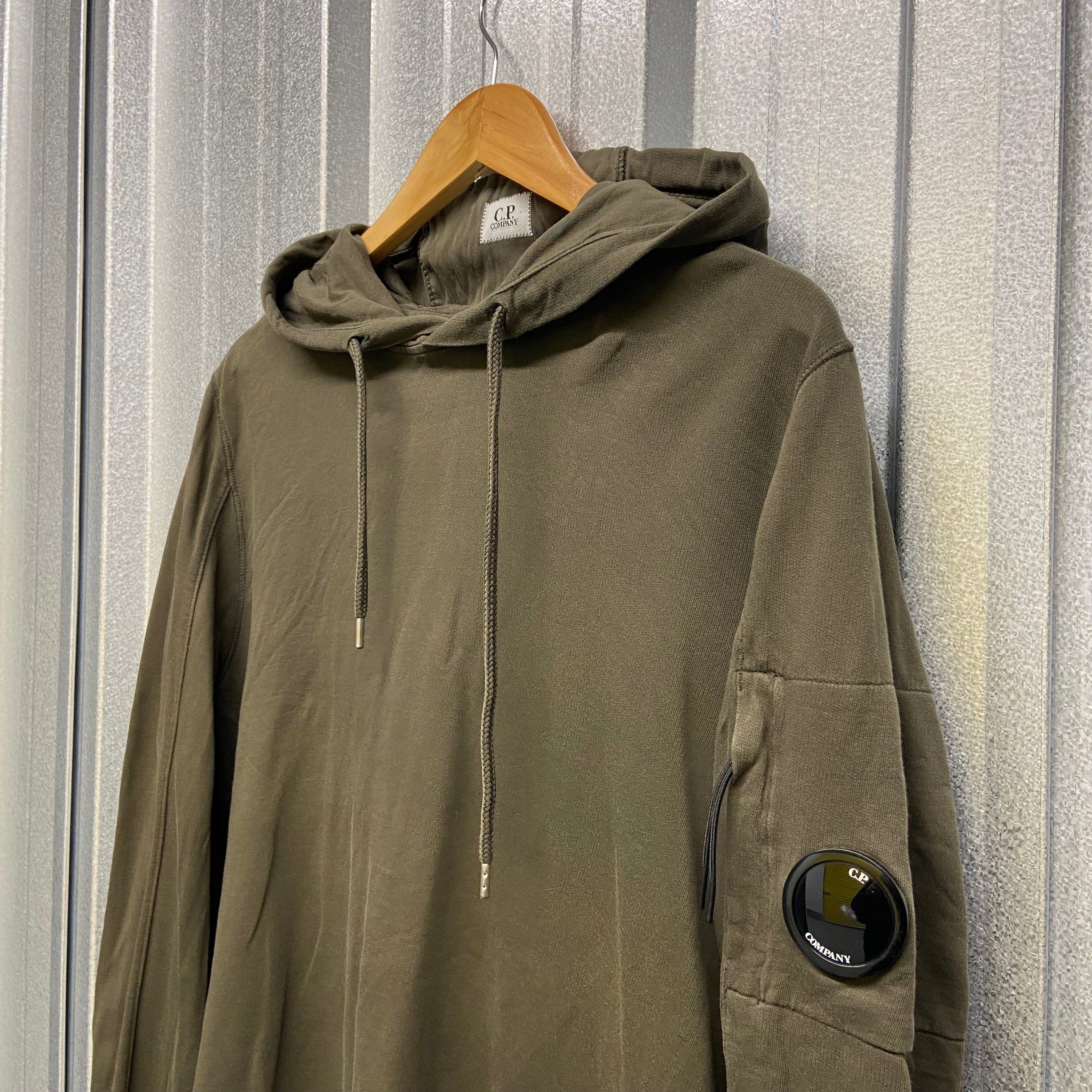 CP Company Pullover Hoodie with Micro Lens