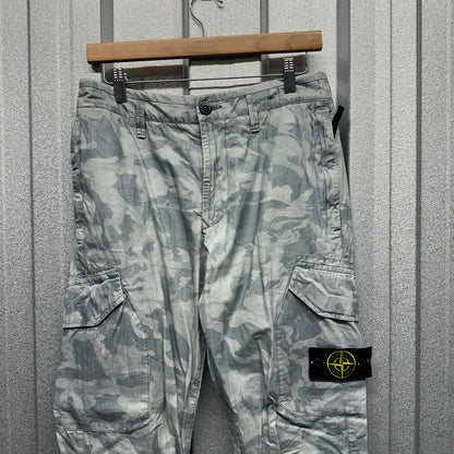 Stone Island Camo Cargo Trousers