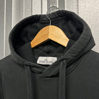 Stone Island Pullover Cotton Hoodie with Drawstrings