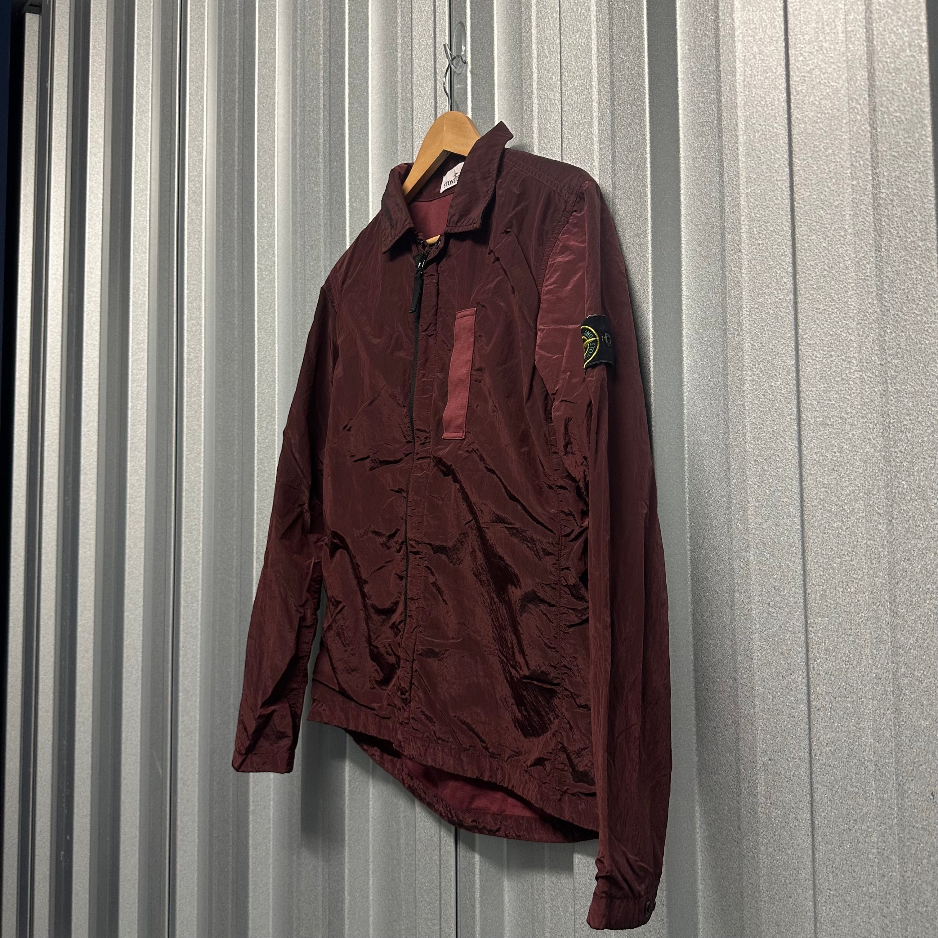 Stone Island Zip Up Nylon Overshirt Jacket-S
