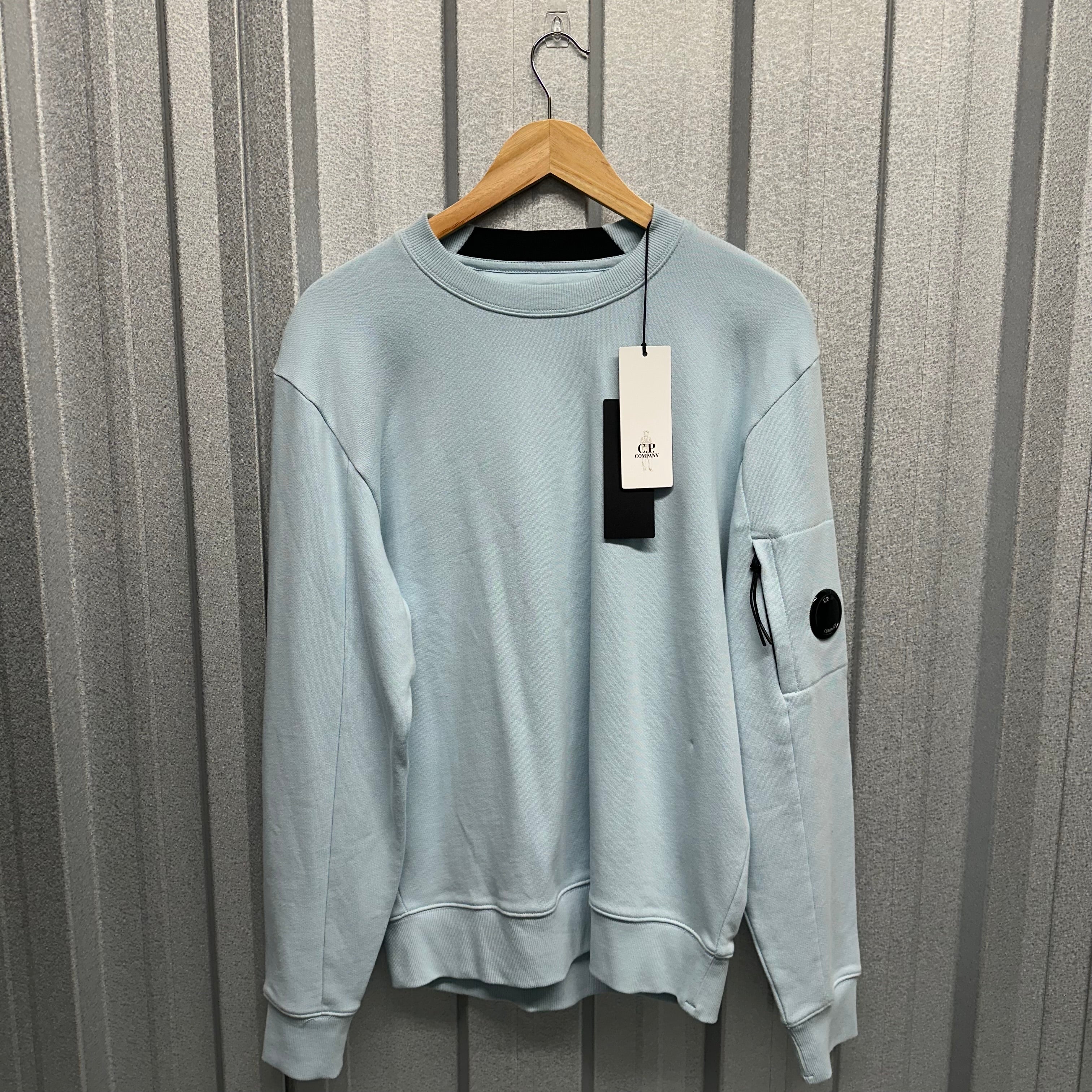 CP Company Pullover Crewneck Jumper with Micro Lens