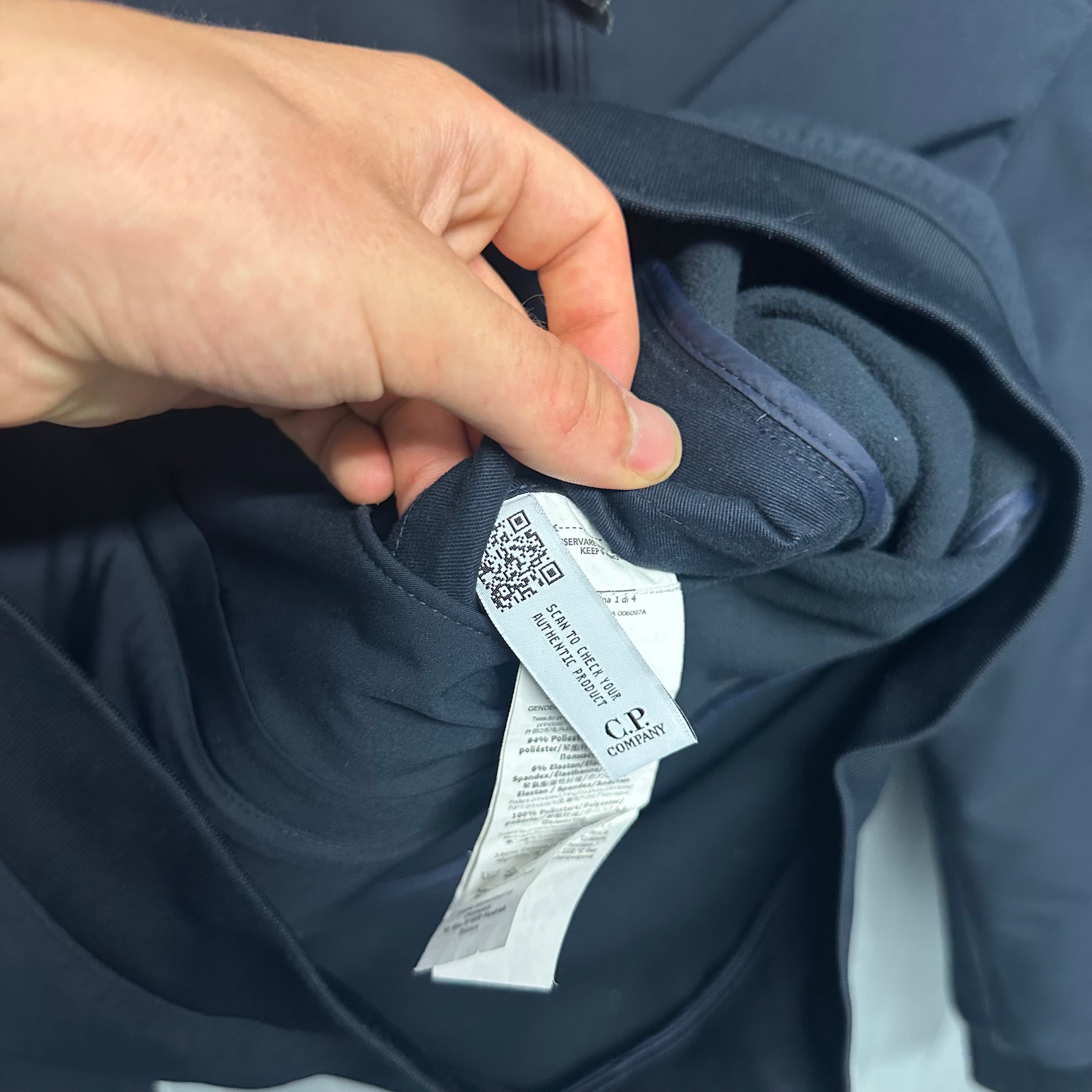 CP Company Soft Shell Jacket with Micro Lens - M