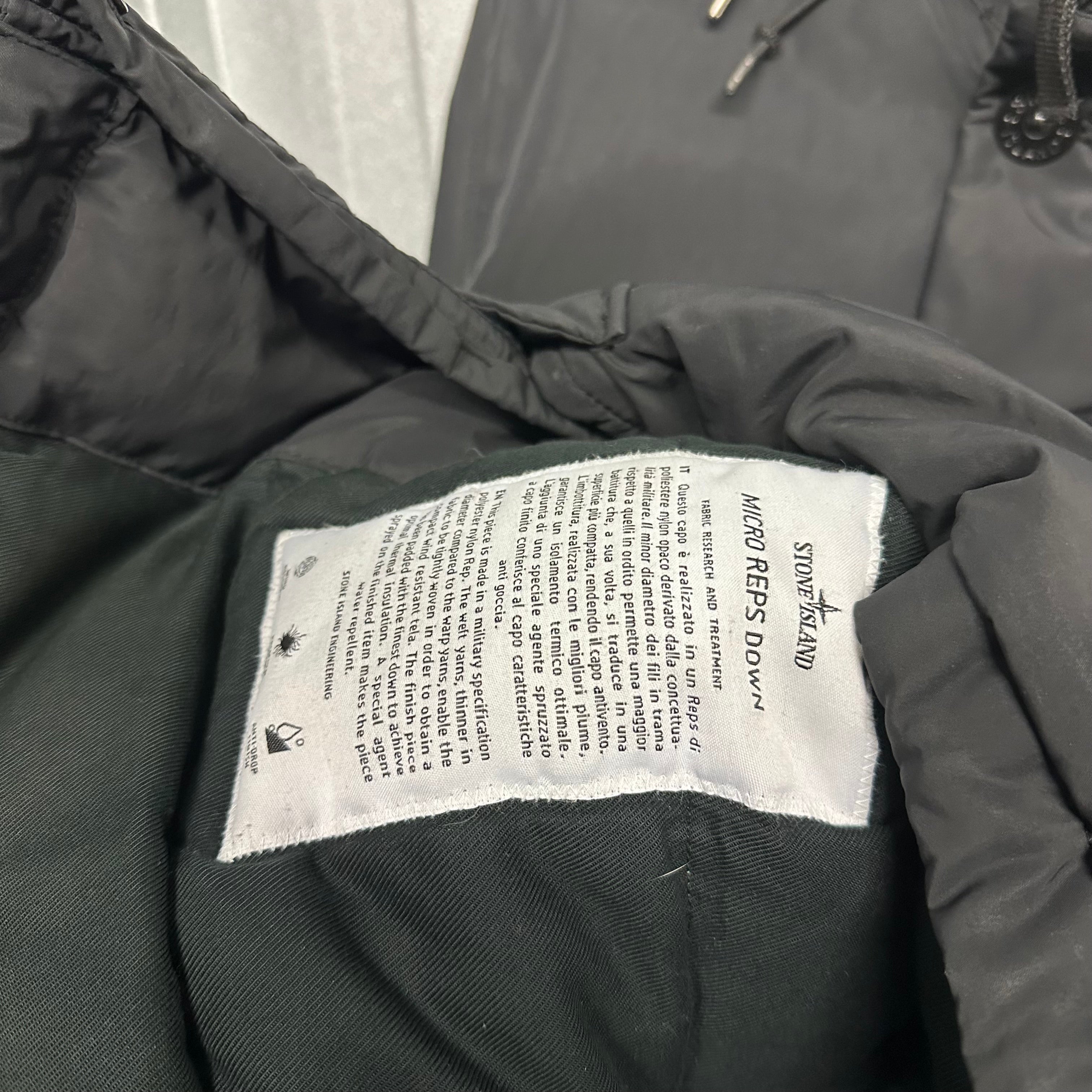 Stone Island Micro Reps Down Parka Jacket