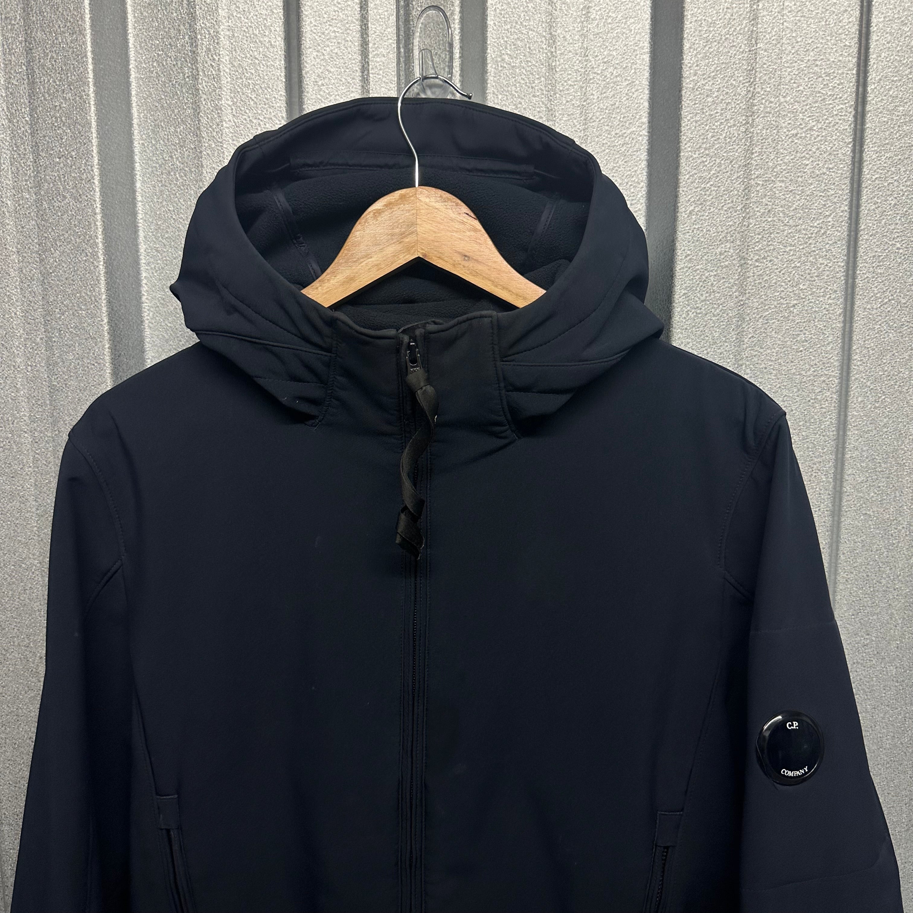 CP Company Soft Shell Jacket with Micro Lens - M