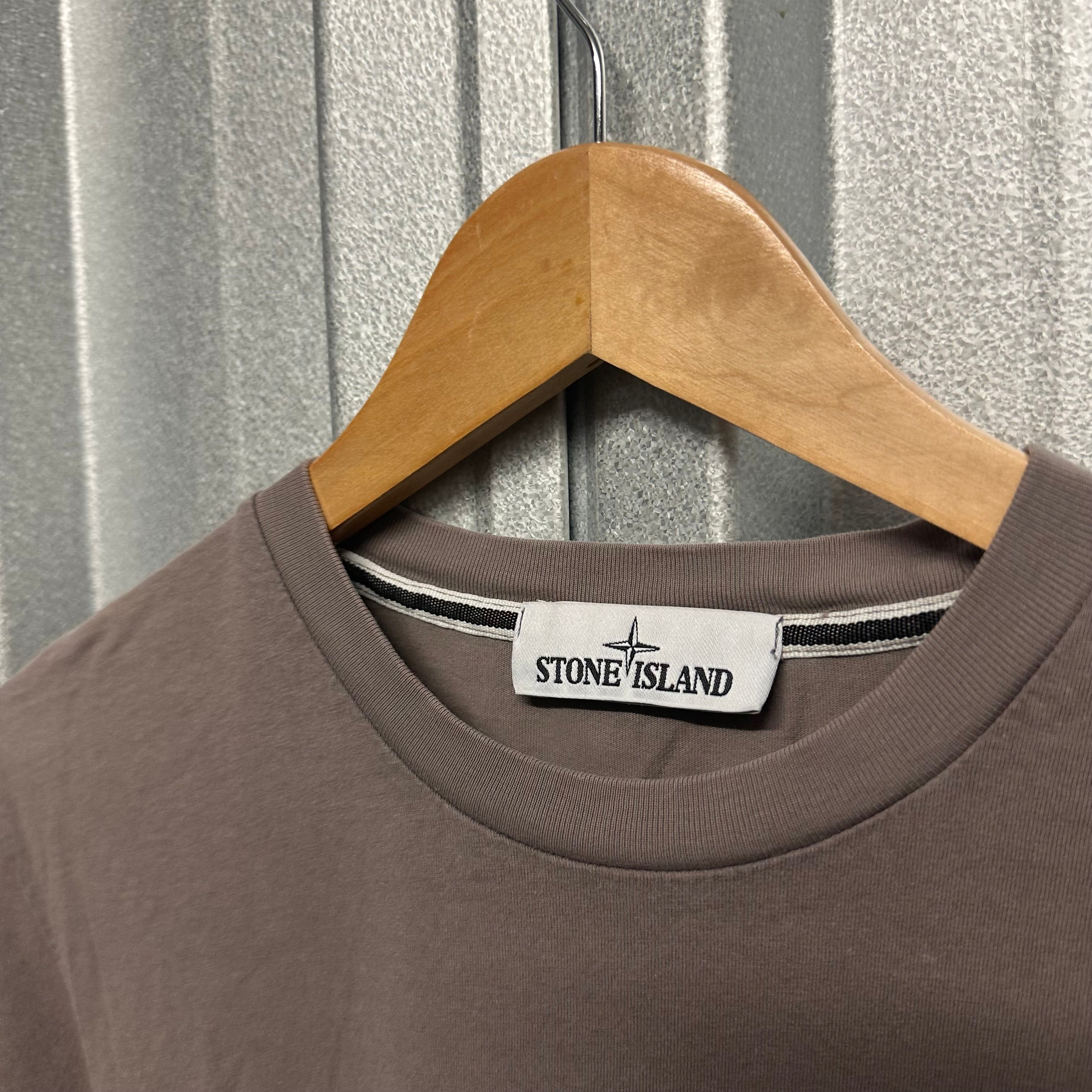 Stone Island Spell Out Short Sleeved T Shirt - M