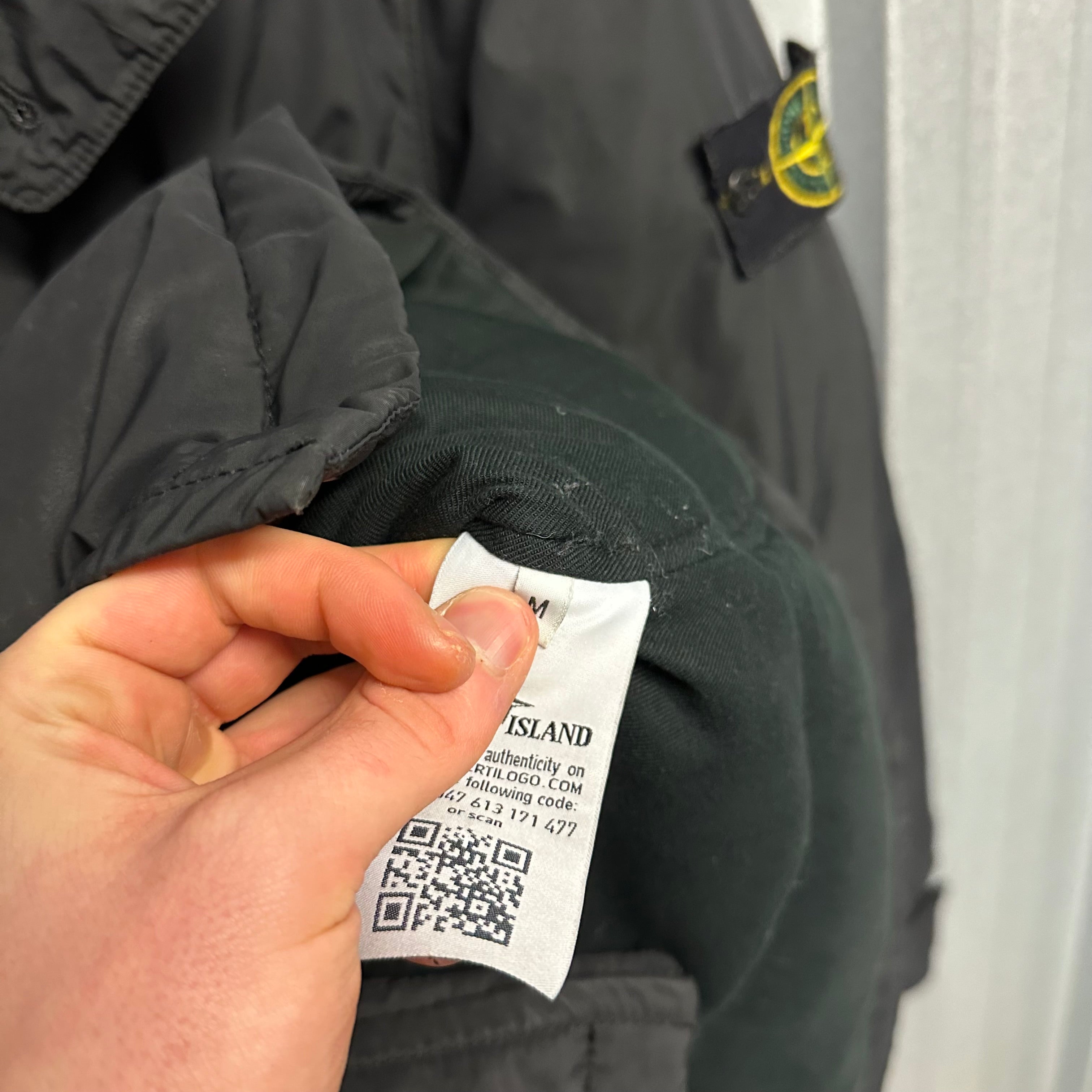 Stone Island Micro Reps Down Parka Jacket