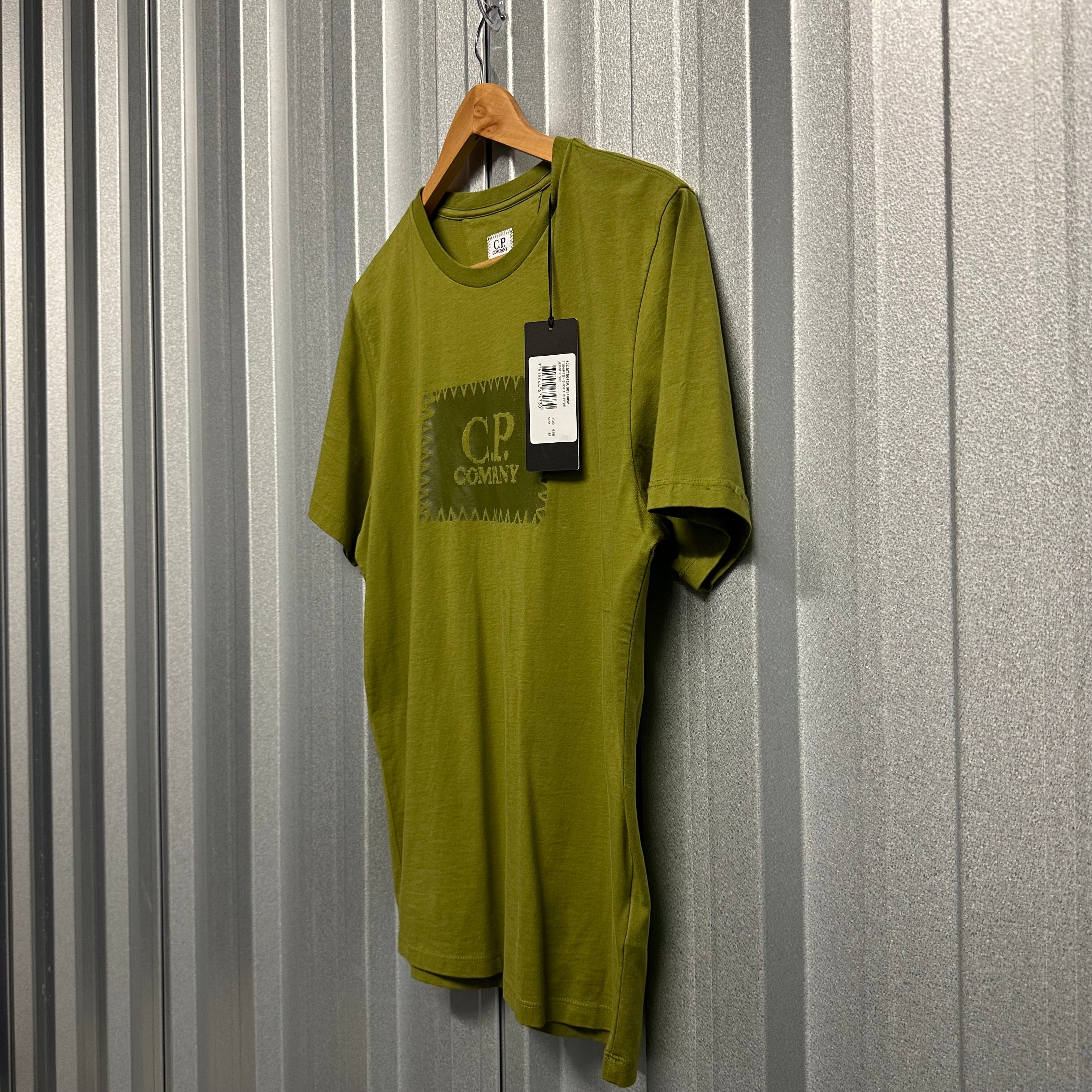 CP Company Graphic Logo Short Sleeved T Shirt - M