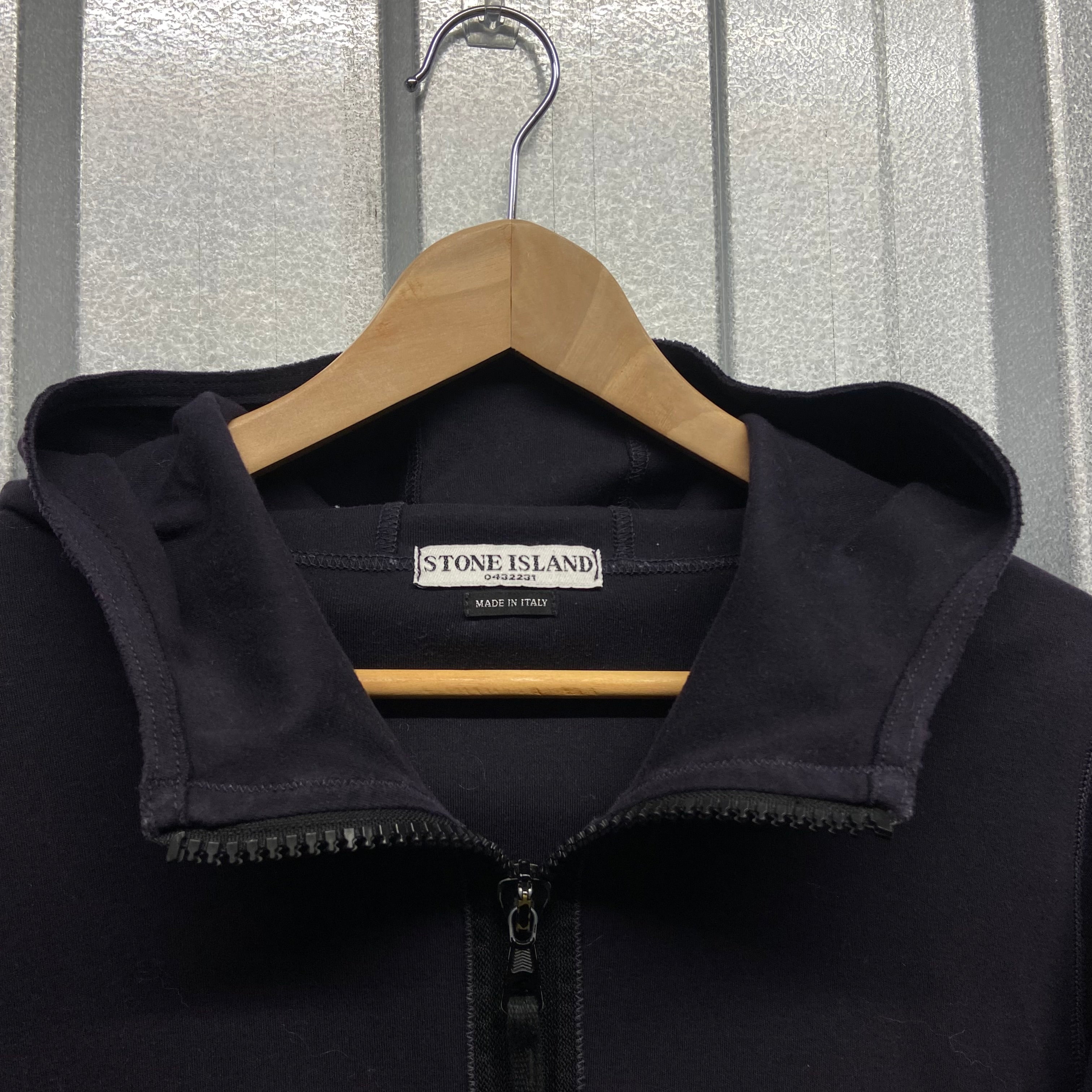 Stone Island Zip Up Hoodie