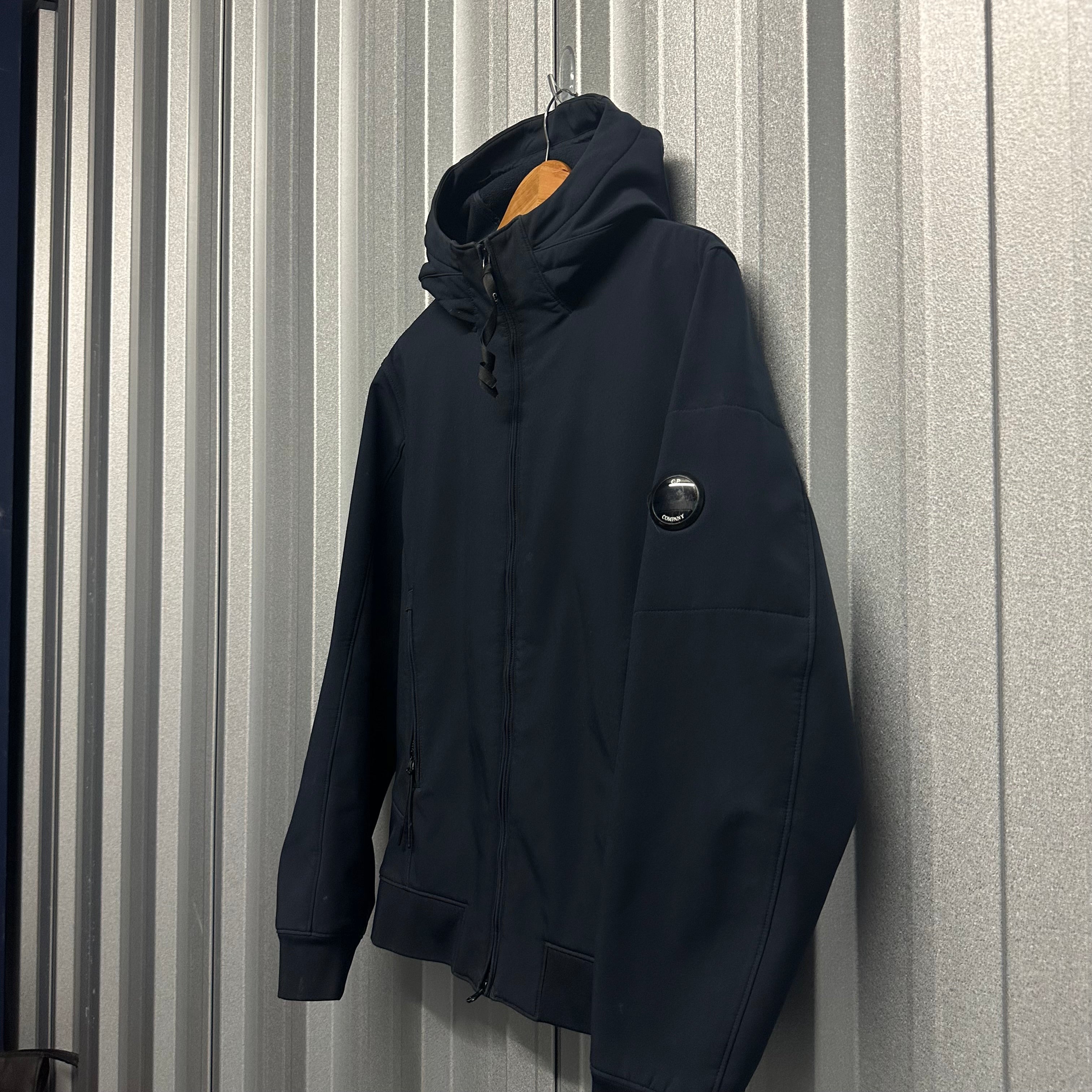 CP Company Soft Shell Jacket with Micro Lens - M