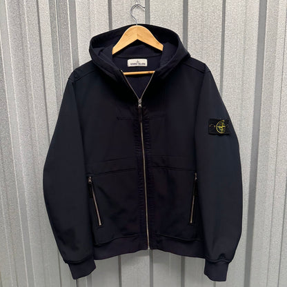 Stone Island Soft Shell Zip Up Jacket