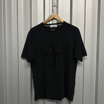 Stone Island Compass Logo Short Sleeved T Shirt