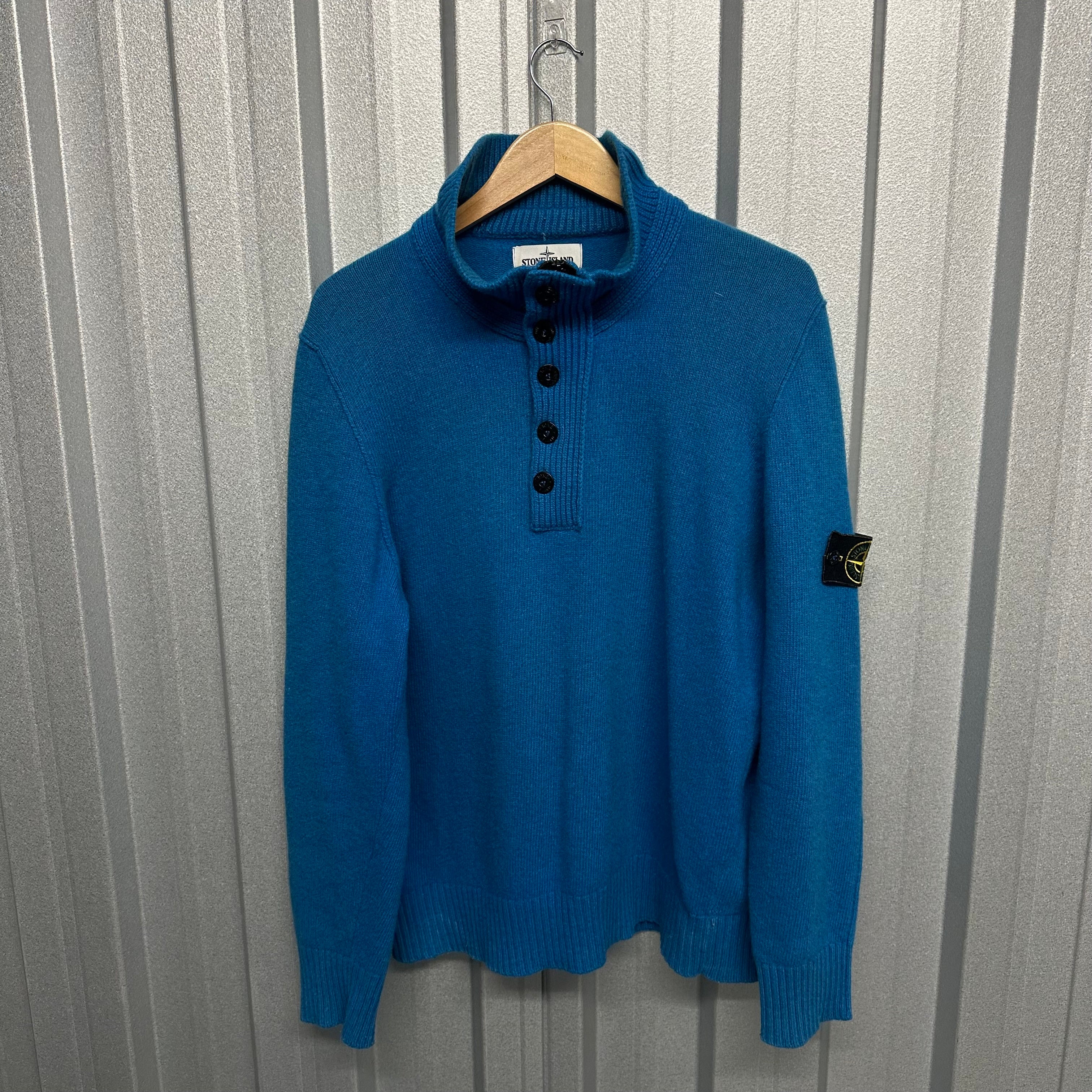 Stone Island Pullover Knit Long Sleeved Polo