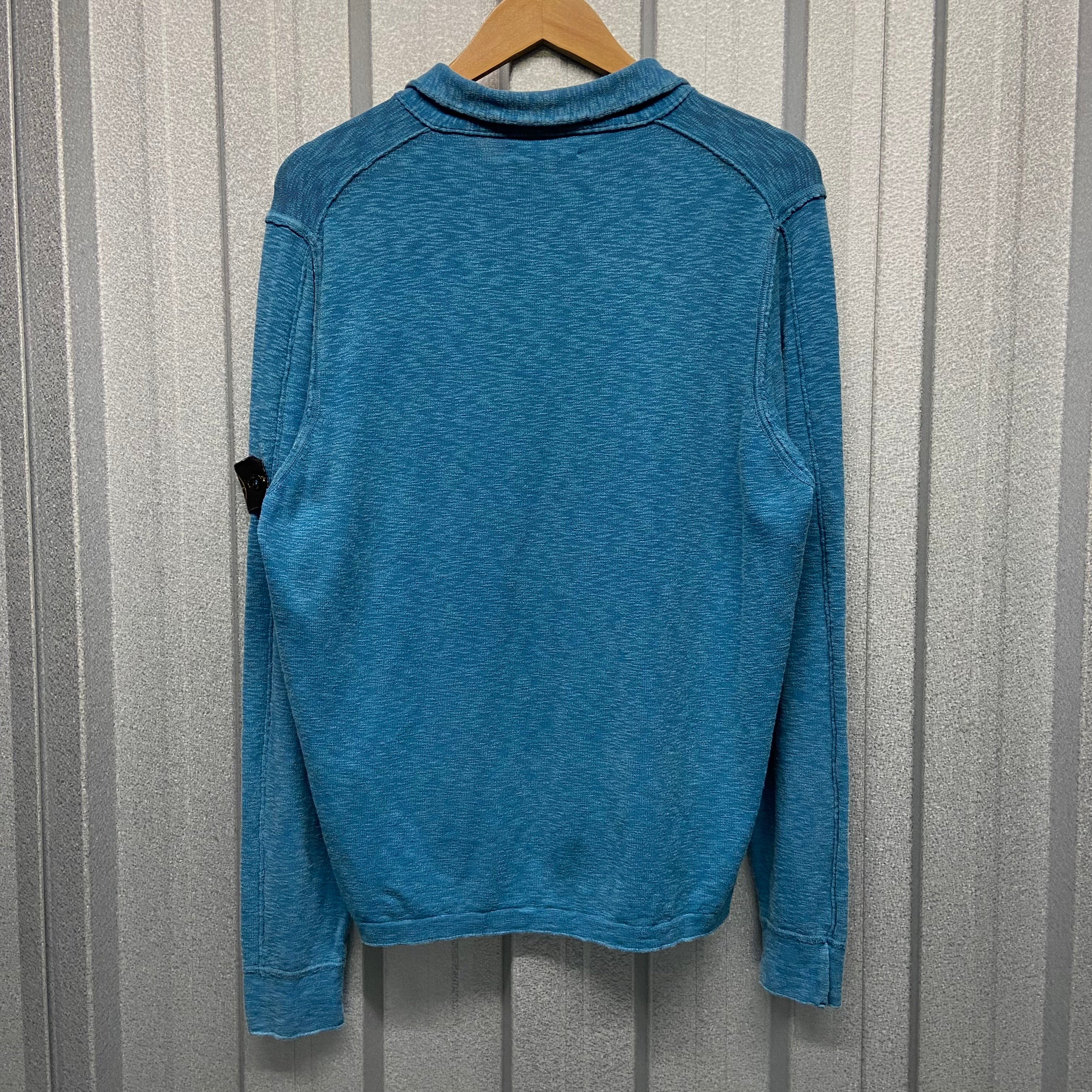 Stone Island Pullover Long Sleeved Polo Shirt